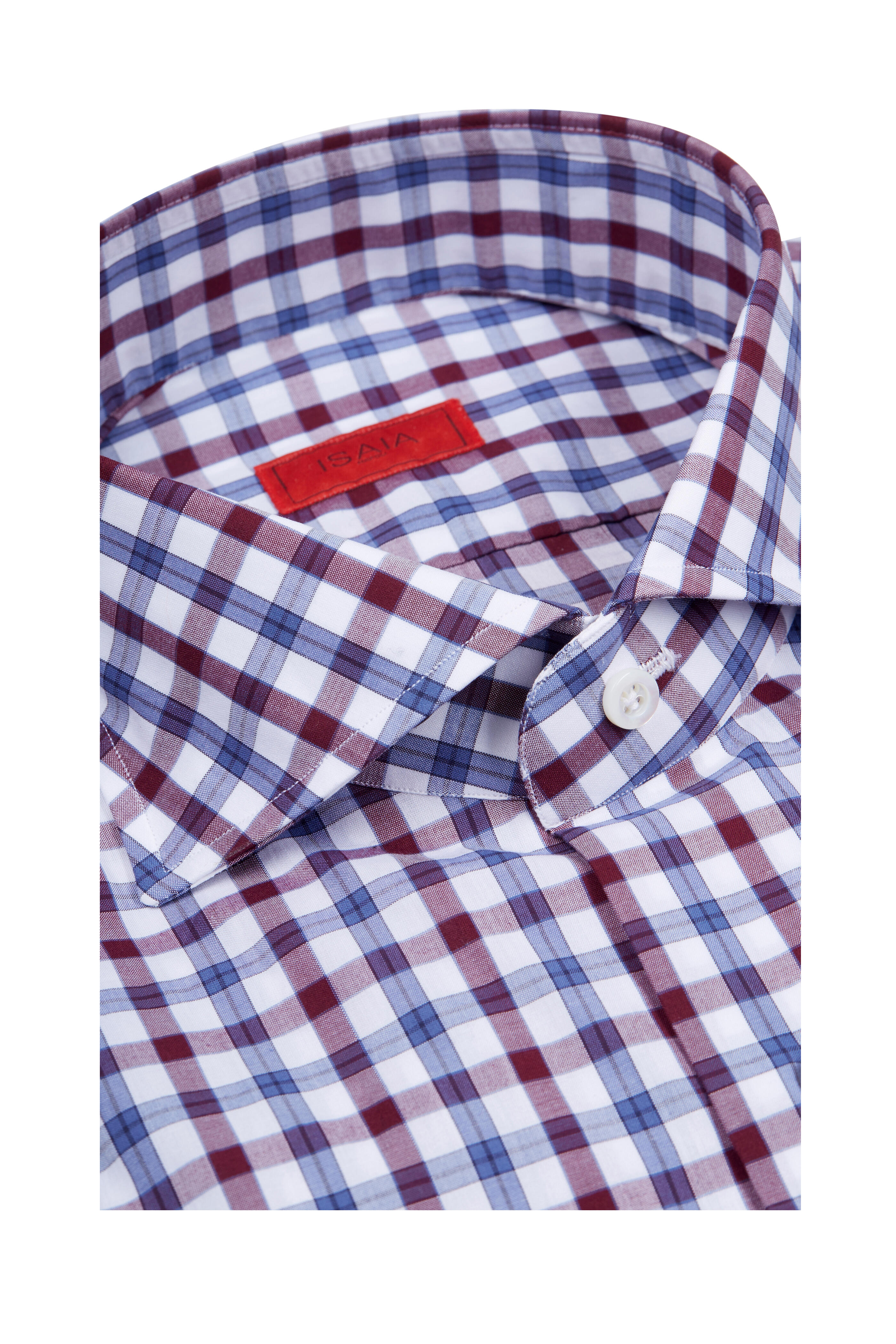 burgundy check dress shirt Steven Land Mens Classic Fit Burgundy Plaid 100% Cotton Dress Shirt – The  Suit Depot