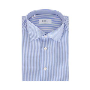 Dark Blue Double-Monogram Shirt - Eton