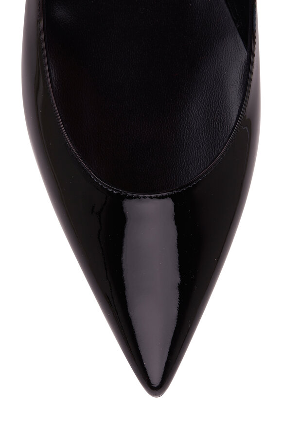 Christian Louboutin - Hot Chickita Black Patent Leather Flat