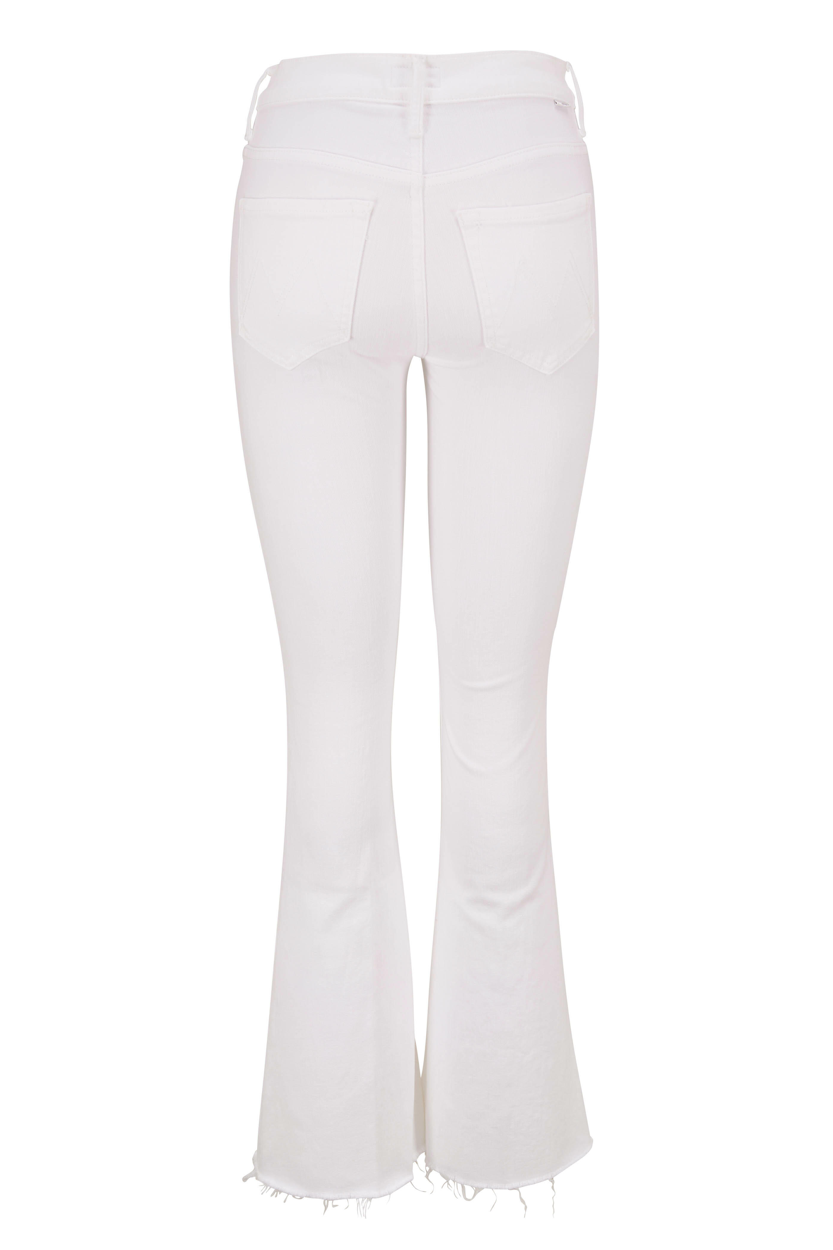 Mother - The Weekender White Fray Jean