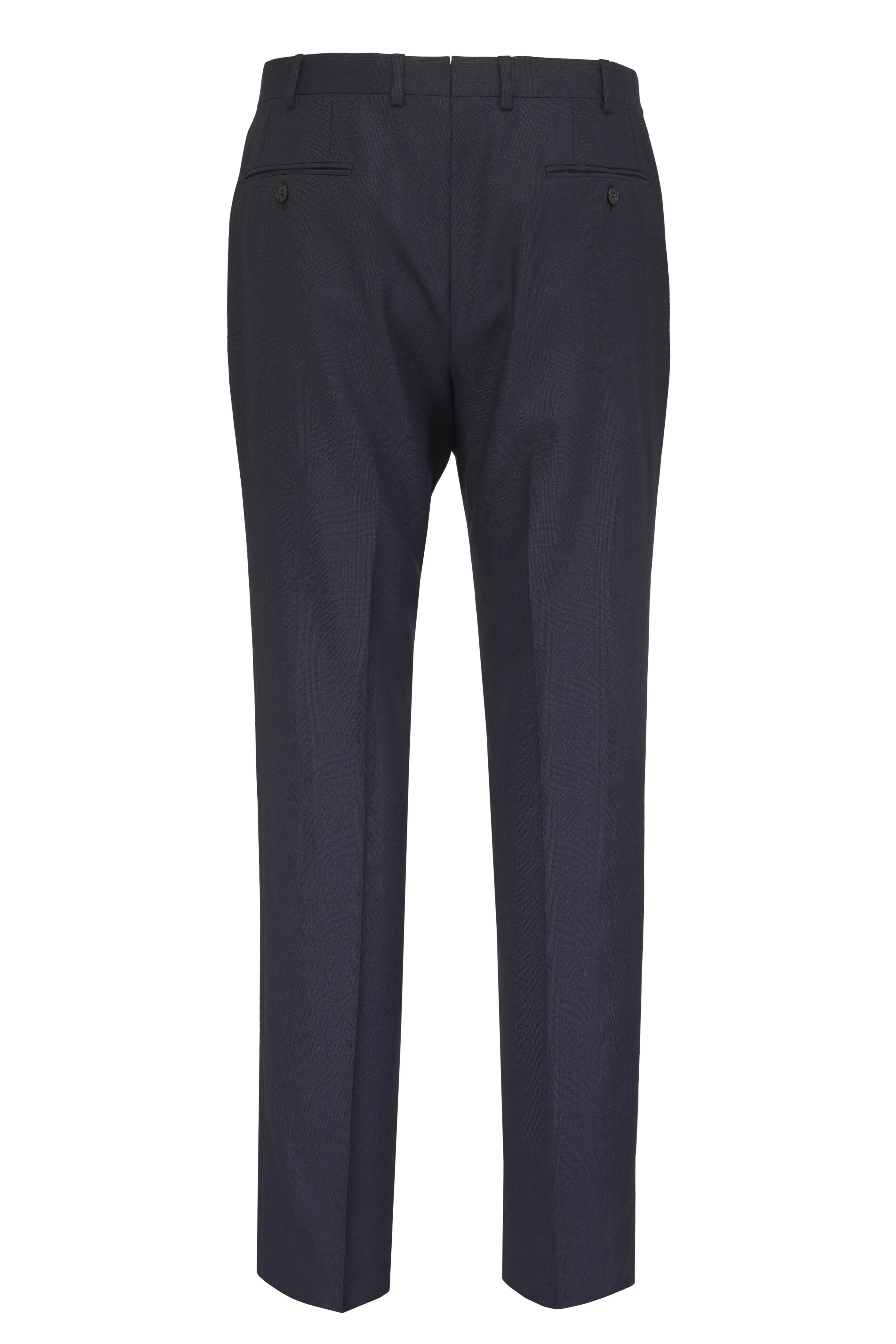 Brioni - Brunico Navy Windowpane Wool Suit - view 5