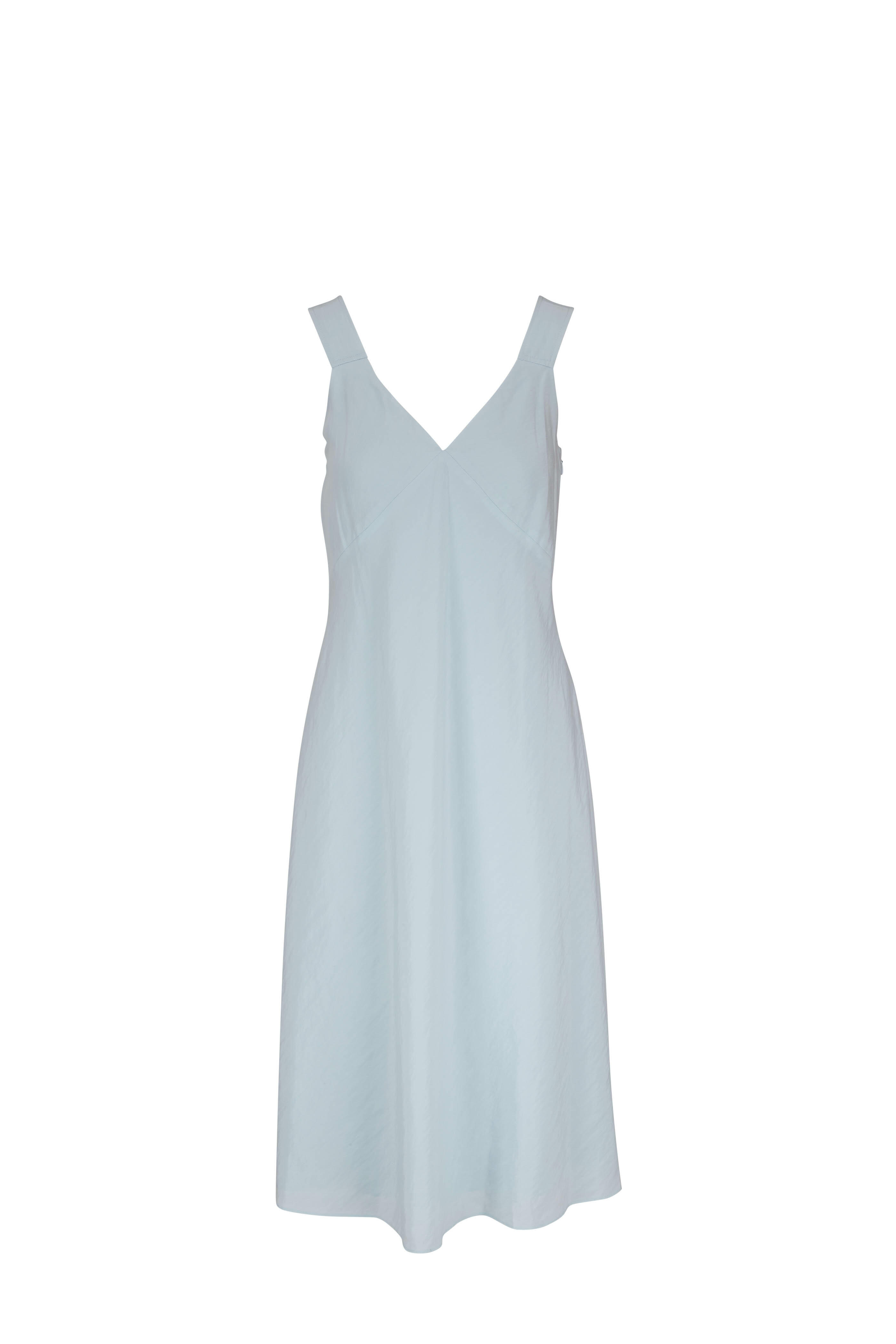 light blue dress with white collar Doggie Design Blue Daisy Dog Dress with Matching Leash (Medium)