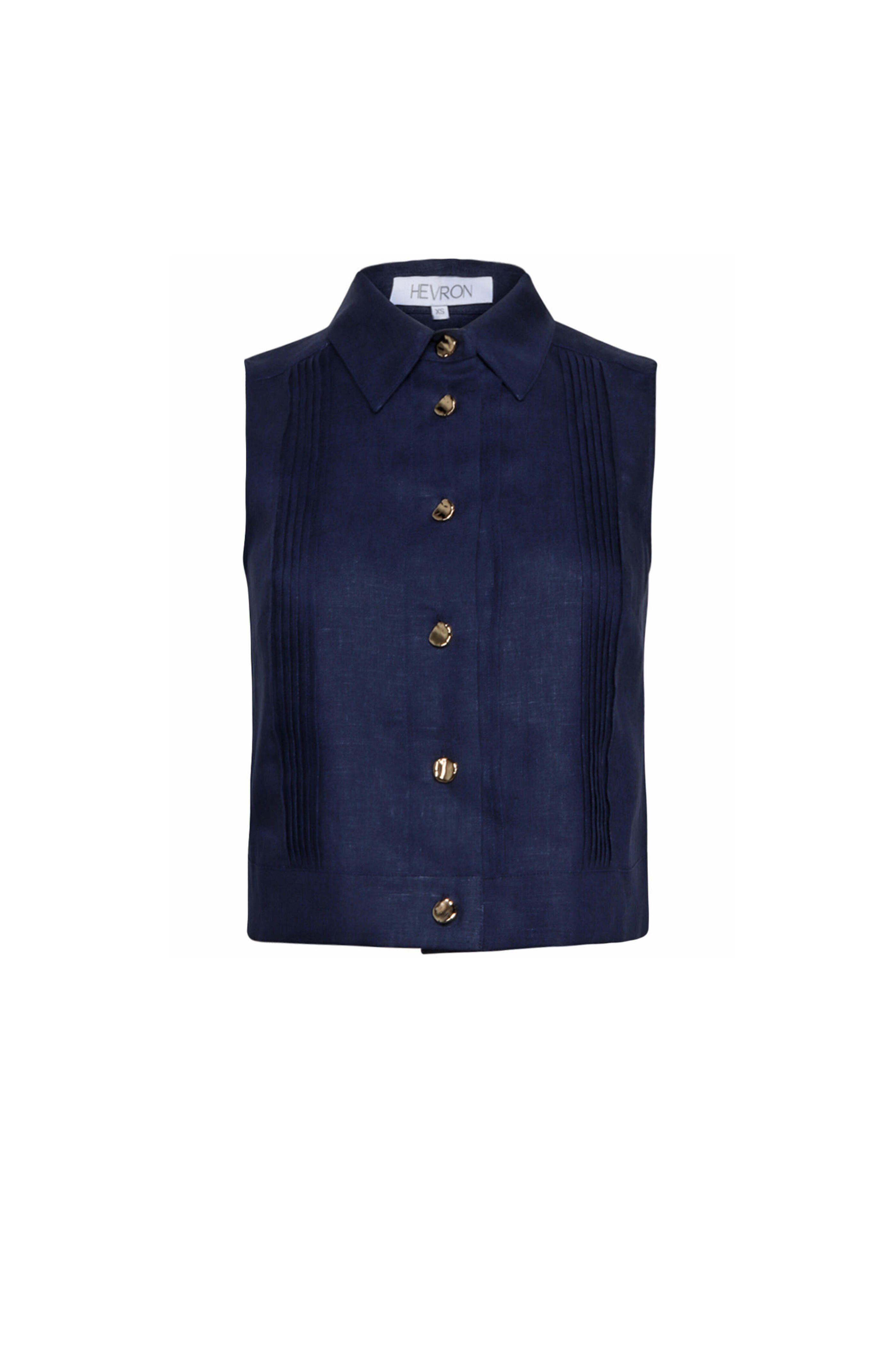 Hevron - Indigo Vera Top