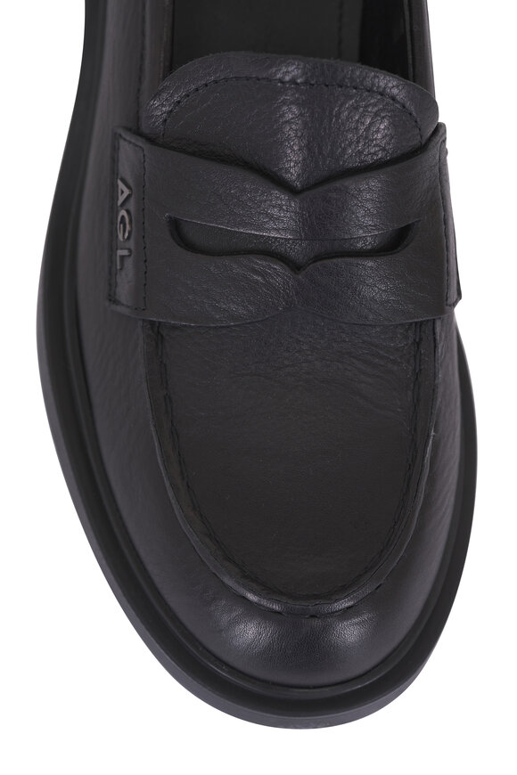 AGL Loren Black Leather Loafer - view 5