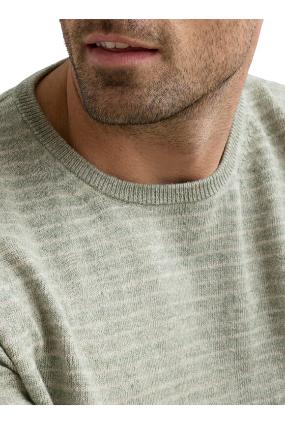 Peter Millar Linus Willow Stripe Crewneck Sweater - view 4