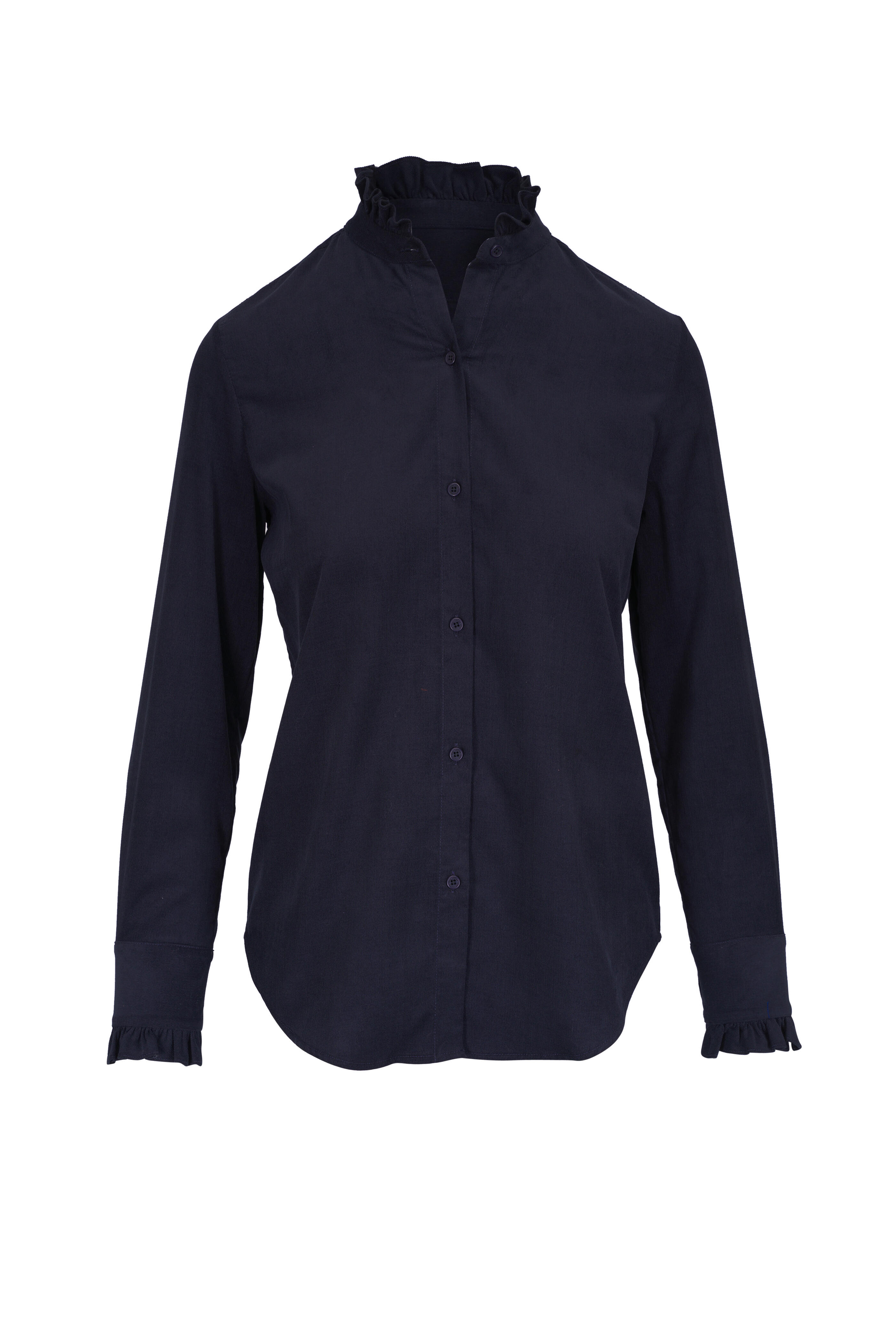 Nili Lotan - Lydia Dark Navy Shirt
