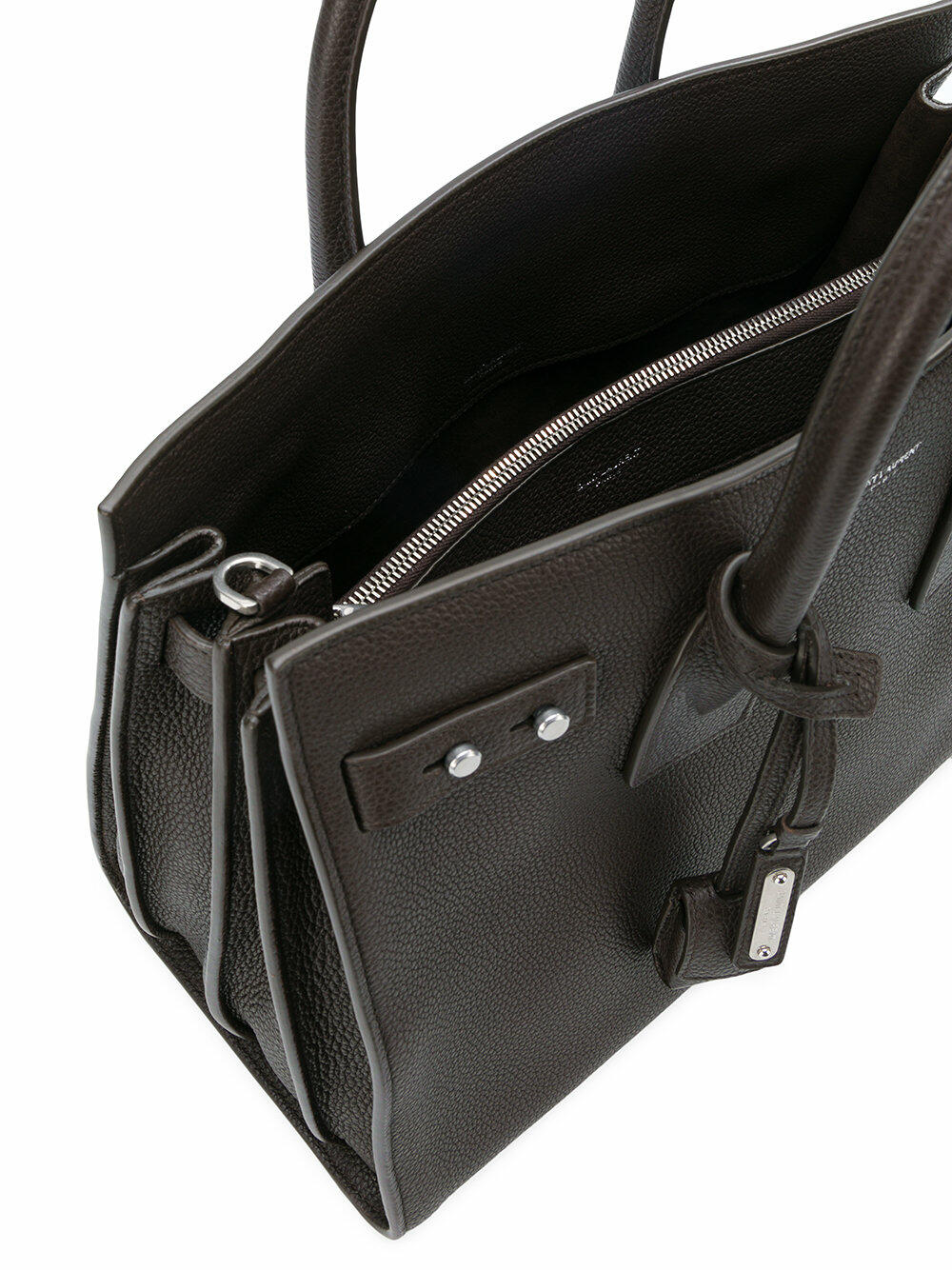 Saint Laurent - Sac De Jour Chocolate Brown Small Supple Tote