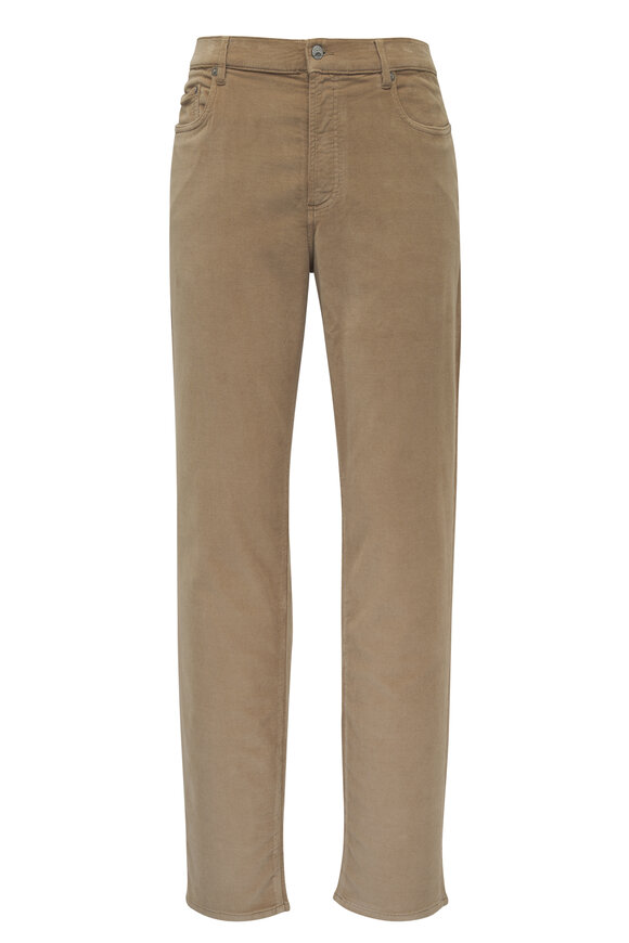 Faherty Brand Barley Stretch Terry Corduroy Five Pocket Pant