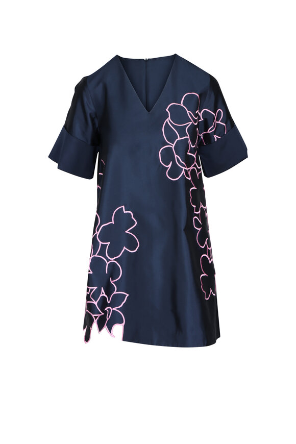 Lovebirds Nocturne Navy Dress