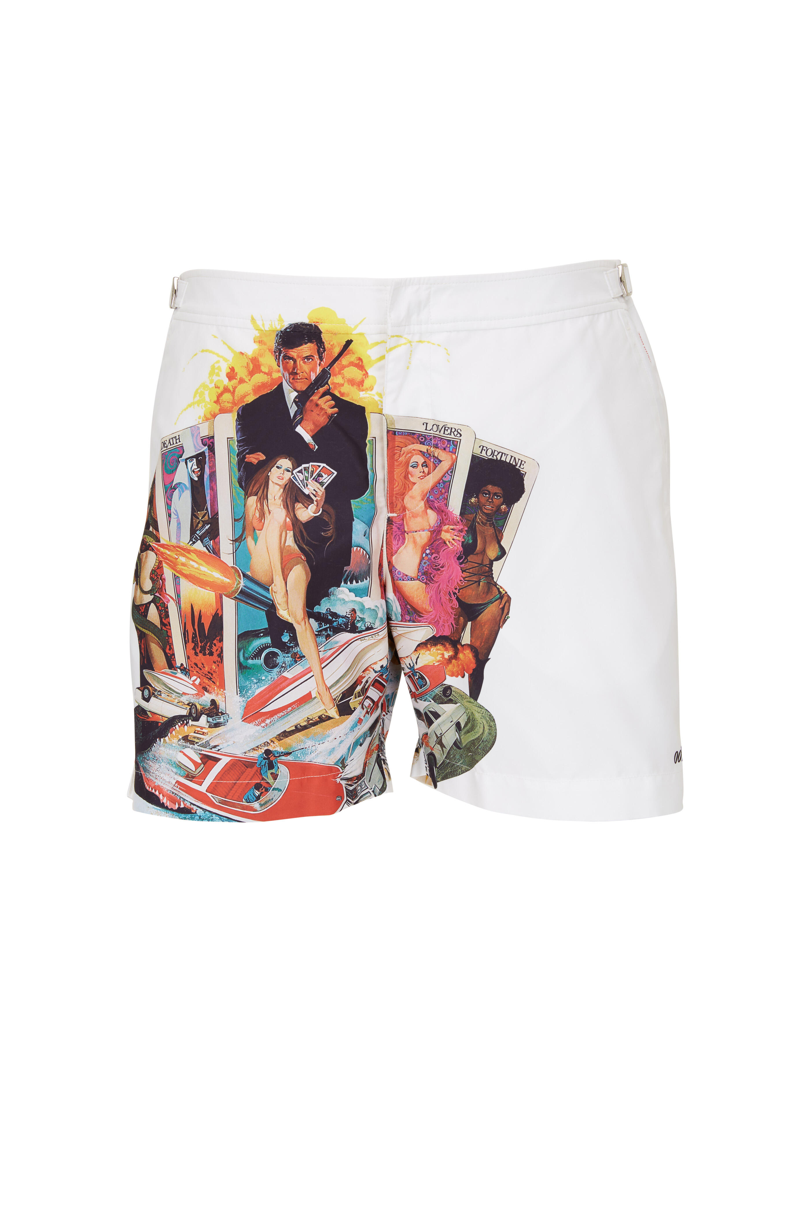 【海外限定】BULLDOG 007 Live And Let Die スイムショーツ Exclusive Swimwear | James Bond Live & Let Die | Orlebar