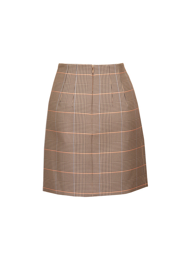 Veronica Beard Roman Glen Plaid Mini Skirt - view 2
