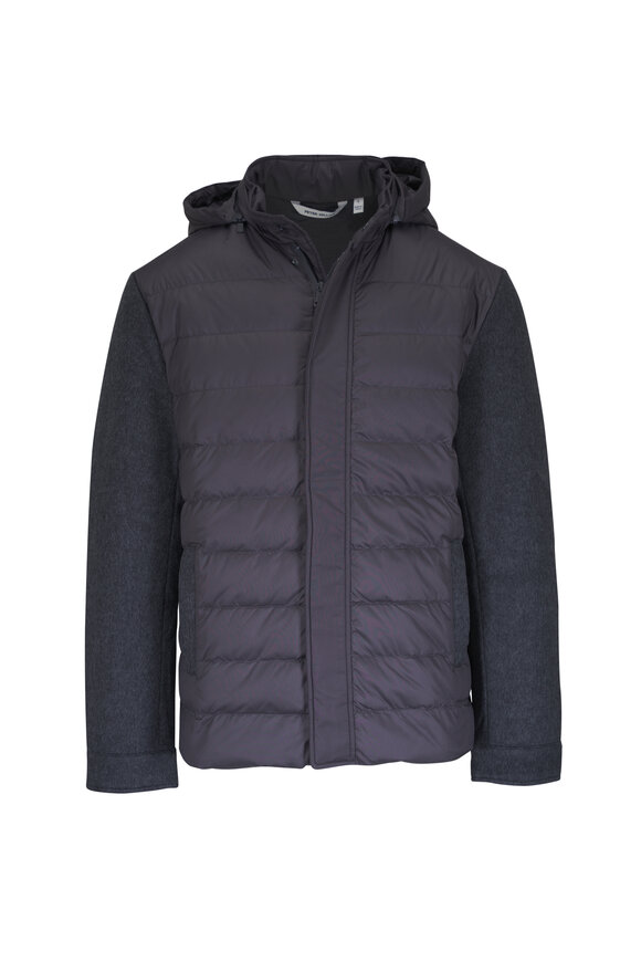 Peter Millar Crown Flex Iridium Merino Hybrid Jacket - view 1