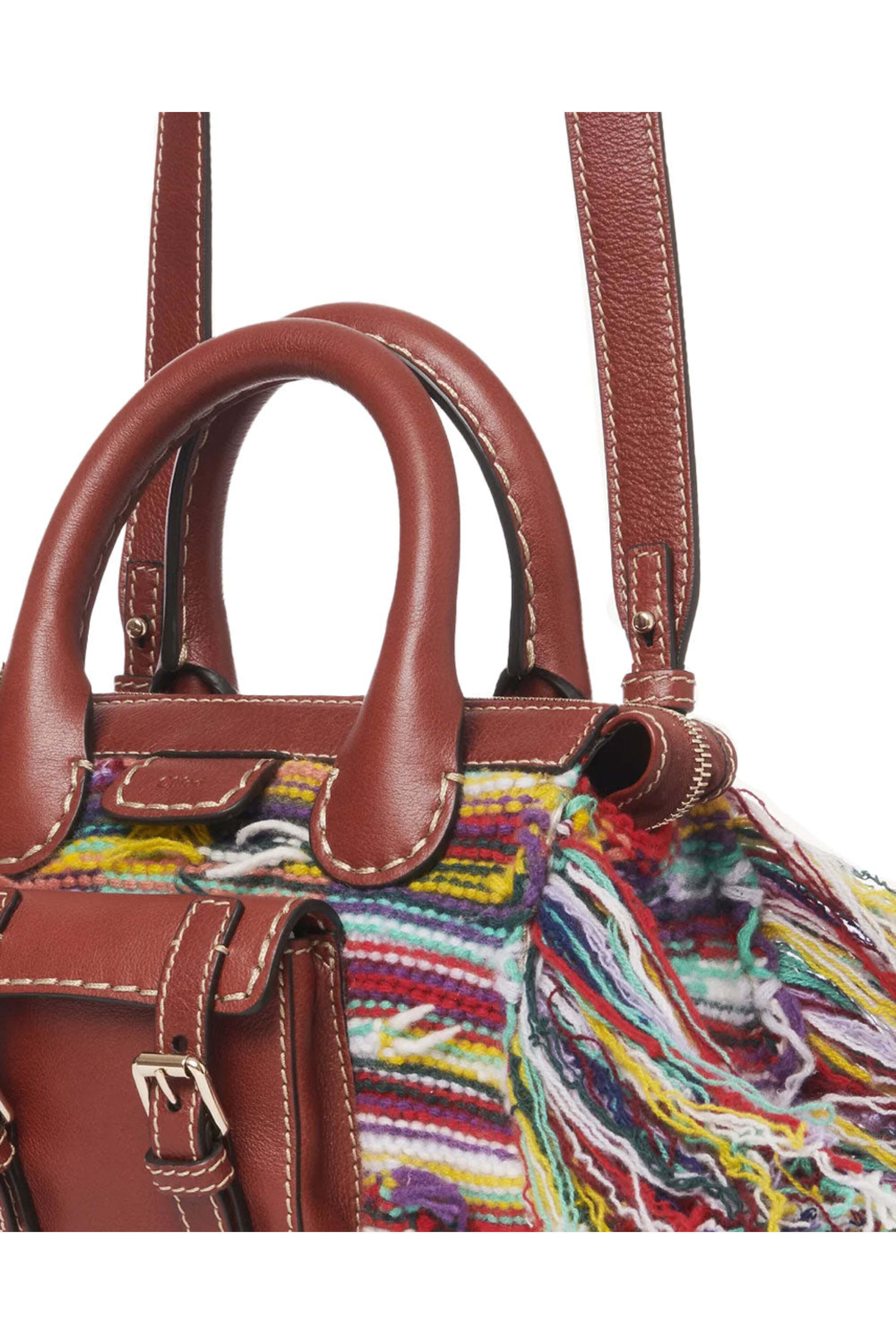 Chloé - Edith Small Fringe Bag in Multicolor