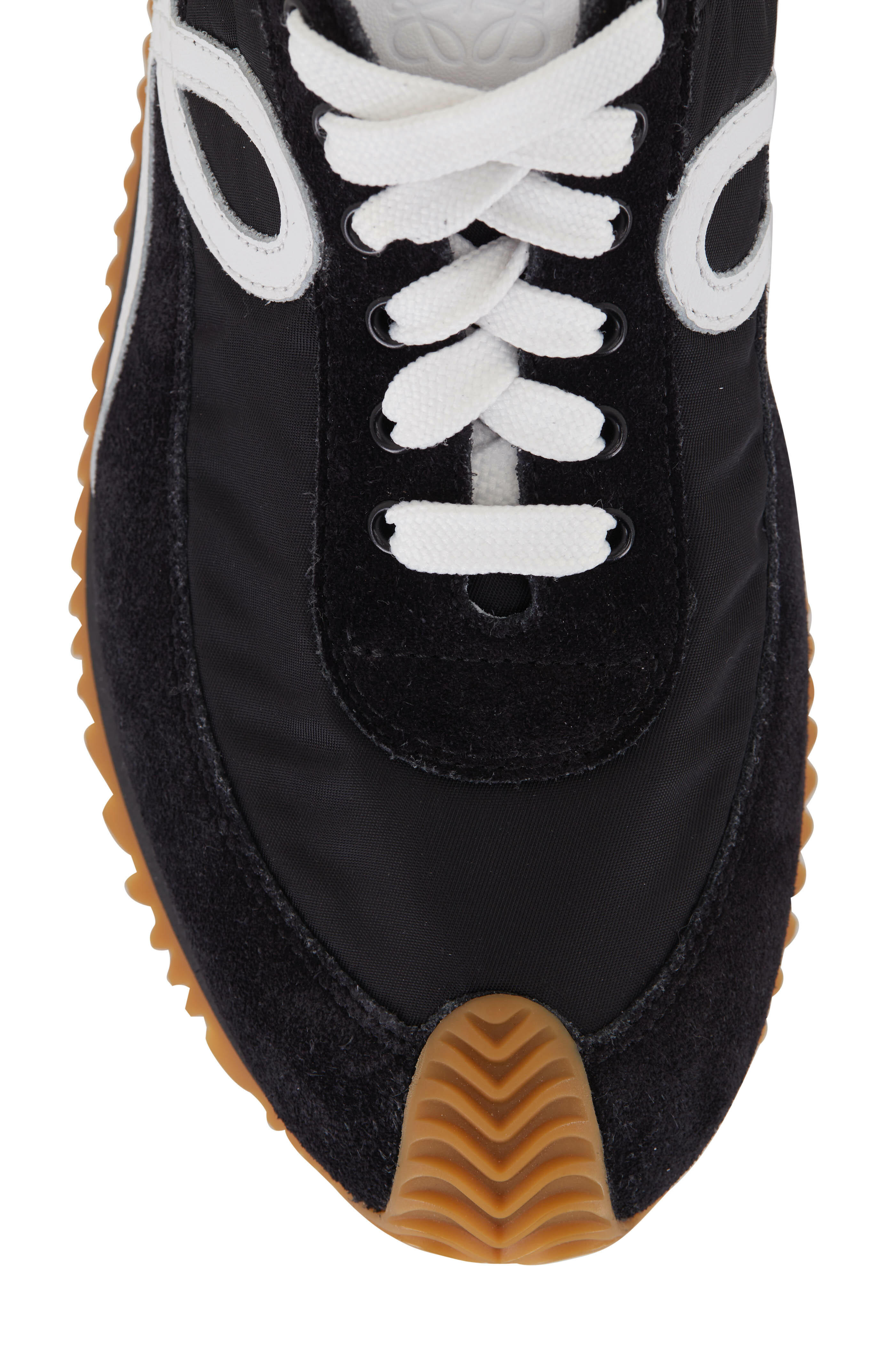 Loewe - Flow Runner Black & White Sneaker | Mitchell Stores