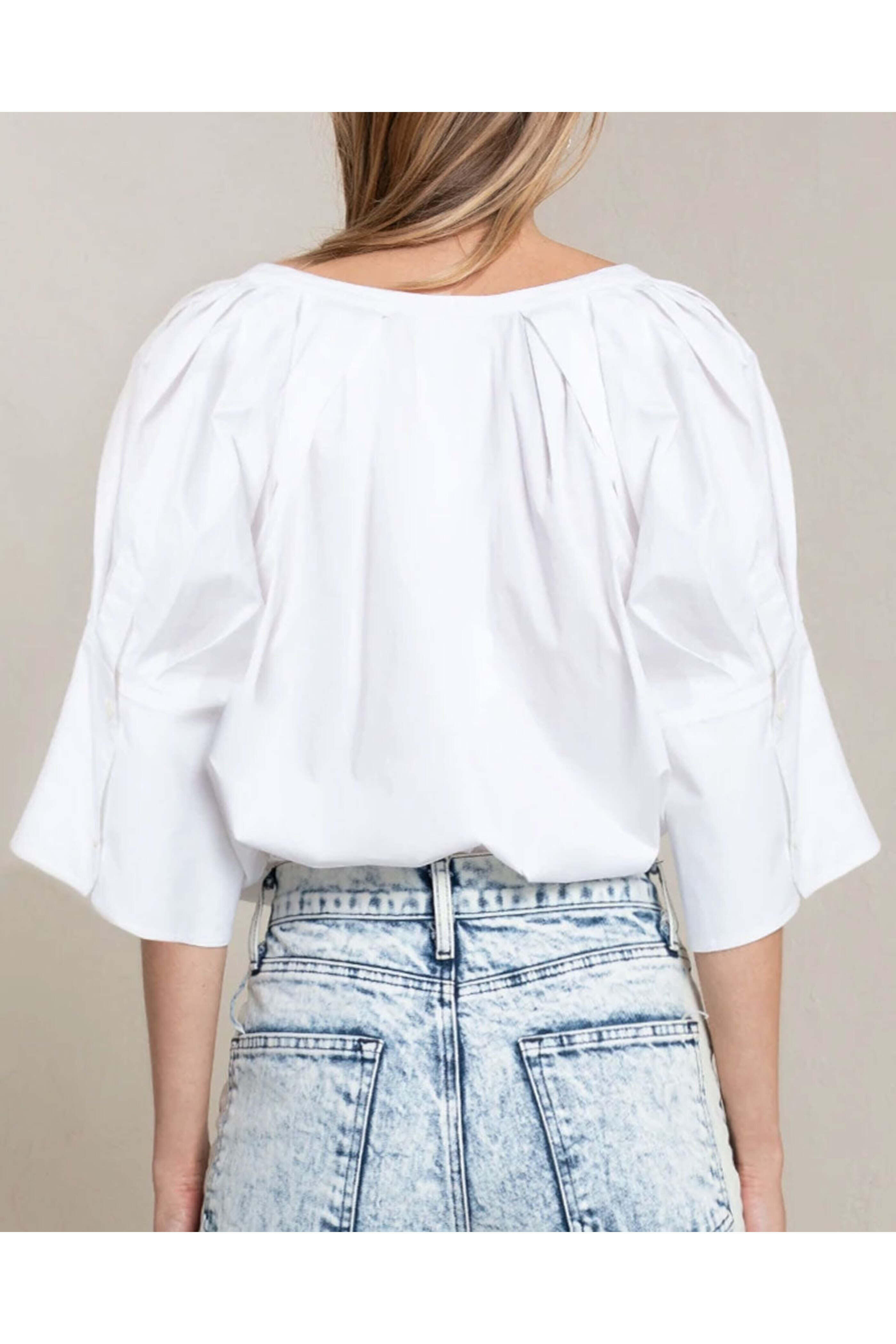 【関税&送料込】Chloe Top White A.L.C. - White Chloe Top | Mitchell Stores