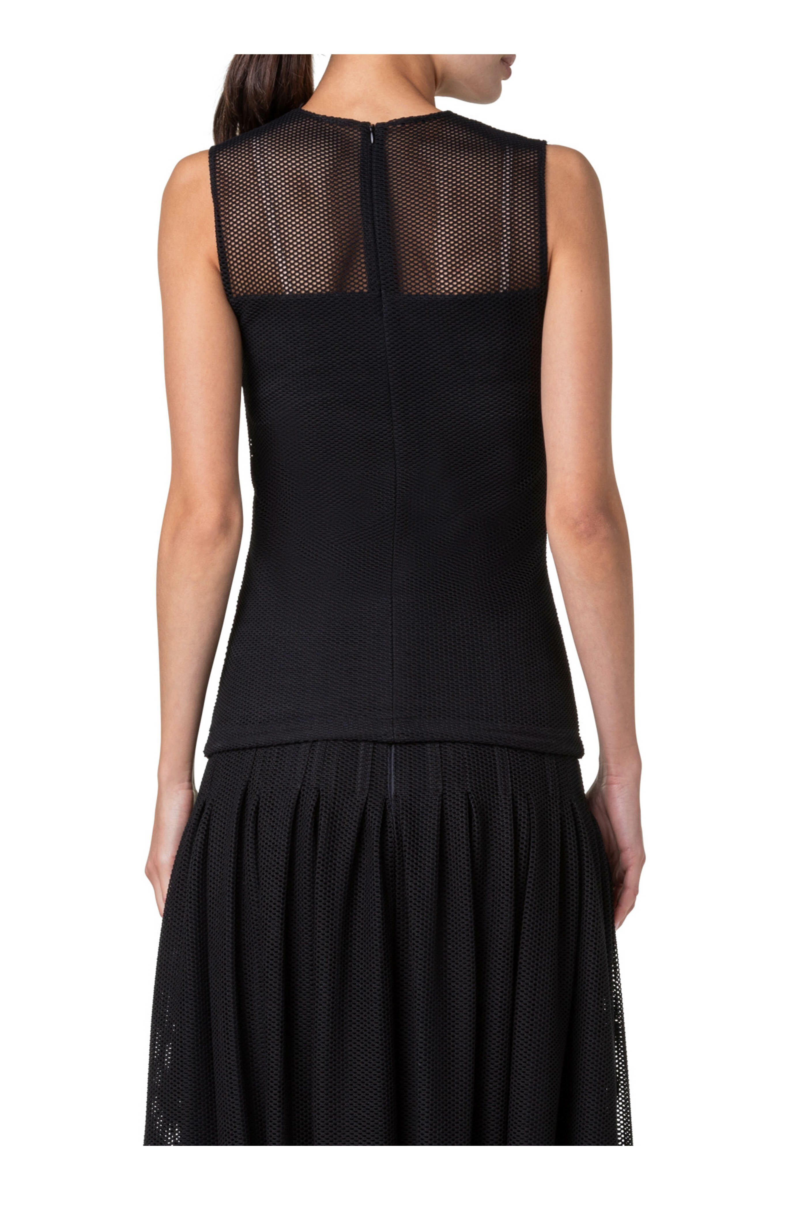 Veste Akris Panto - Noir Mélangé (mohair/laine) - Taille 8 - Occasion Très Bon état