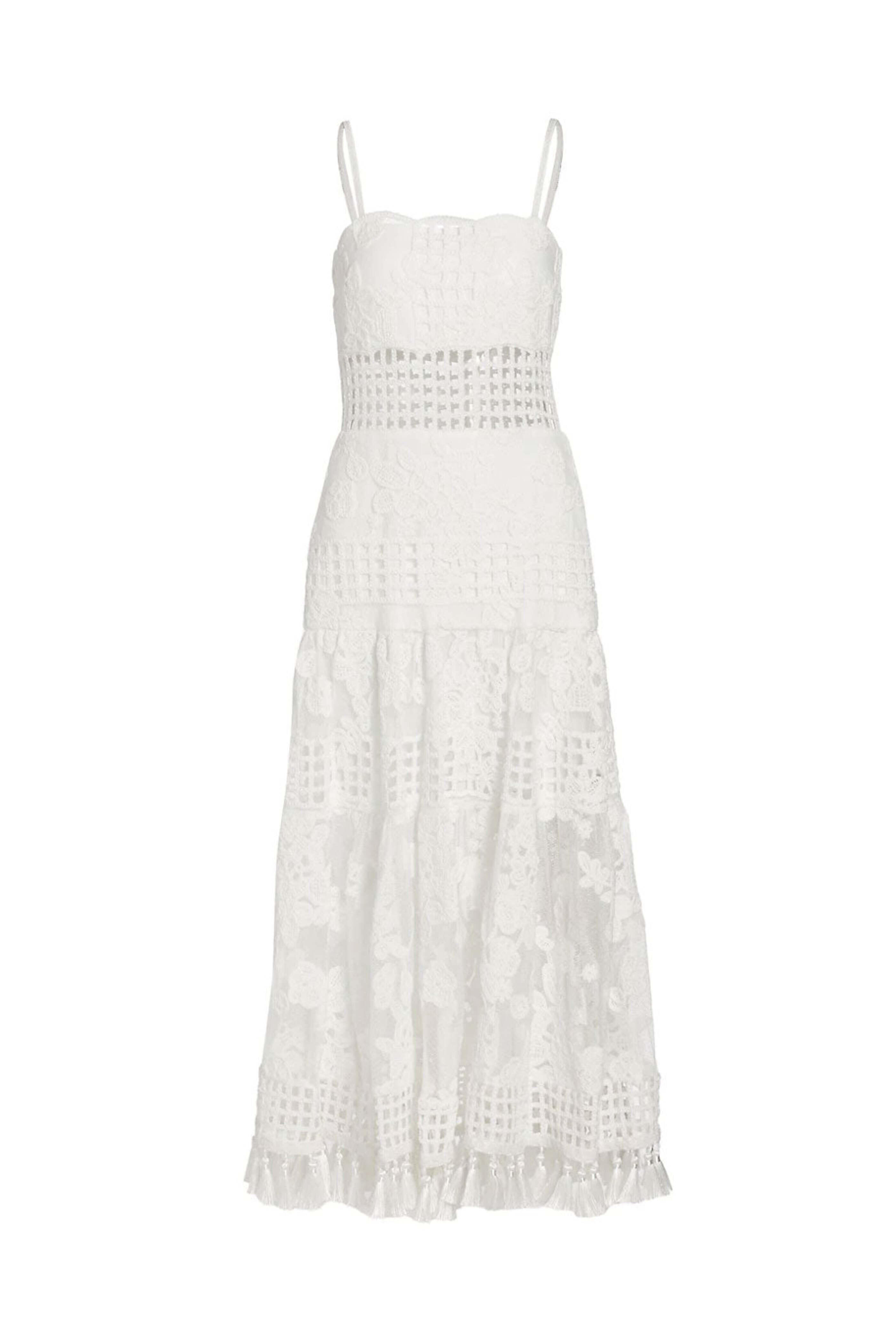 Alexis - Moonlight Lace Legends Midi Dress