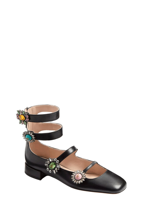 Christian Louboutin - Degraginzbar Black Derby Shoe, 30mm