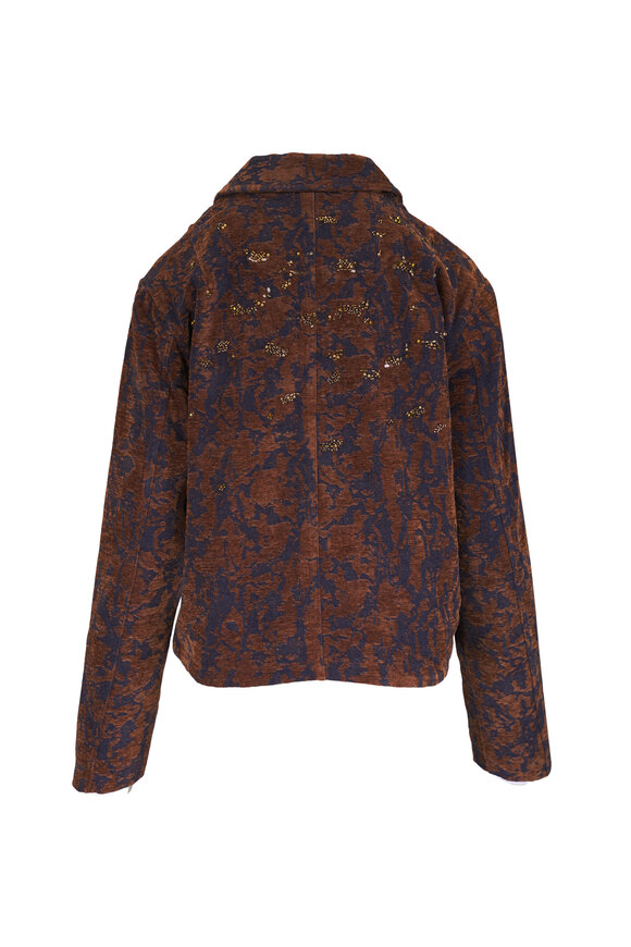 AG Bailey Bronze Beat Jacquard Embellished Jacket - view 2