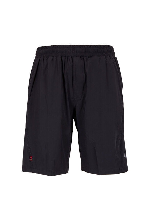 Rhone Apparel Mako Black Nylon Performance Shorts