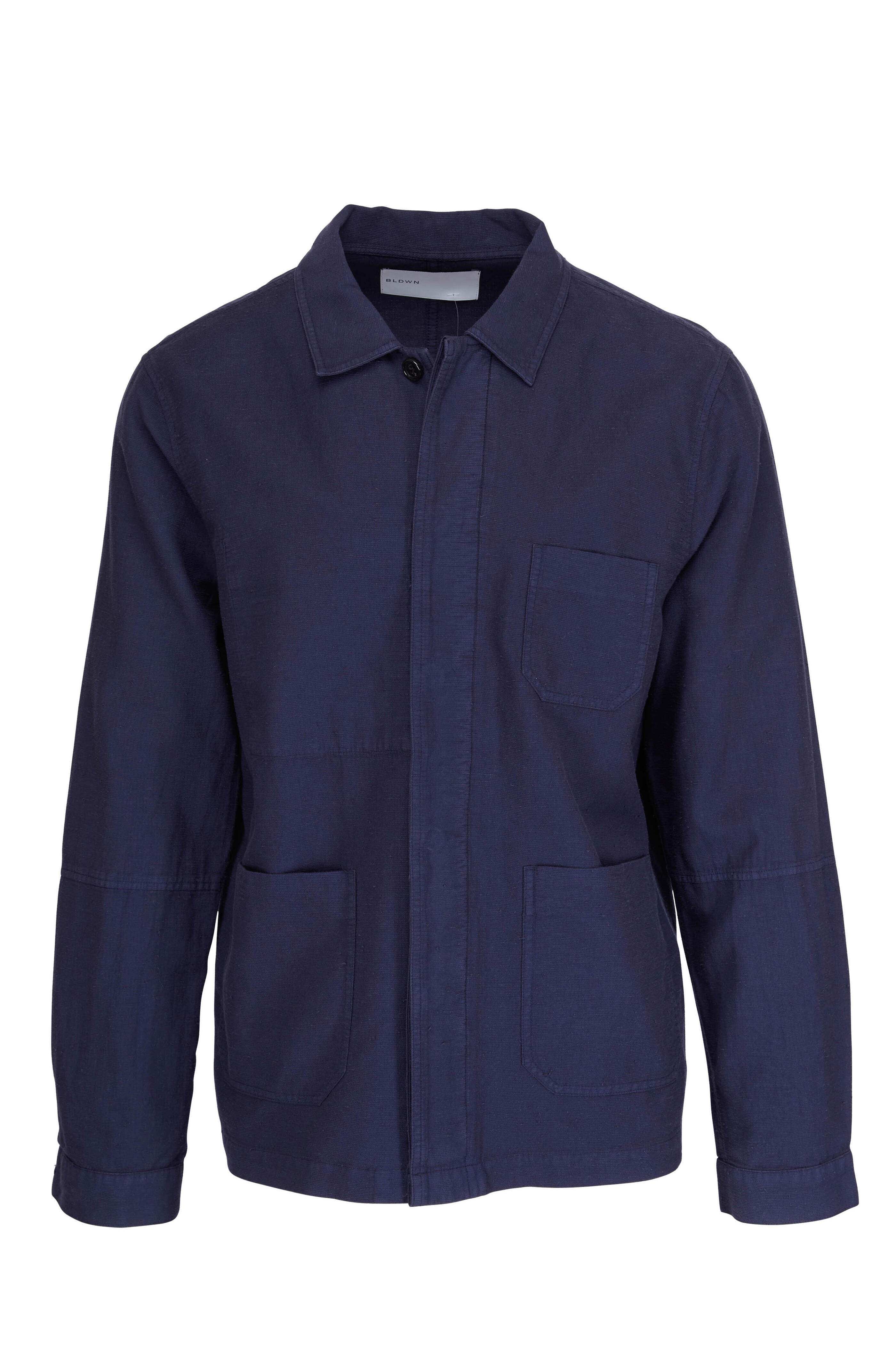 CLANE MODE JERSEY BLOUSON　NAVY CLANE(クラネ) MODE JERSEY BLOUSON - COLDBECK ONLINE（コール