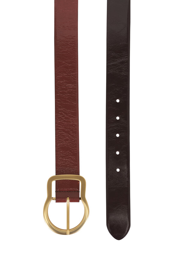 Dorothee Schumacher Two Tone Crackle Shine Belt - view 2