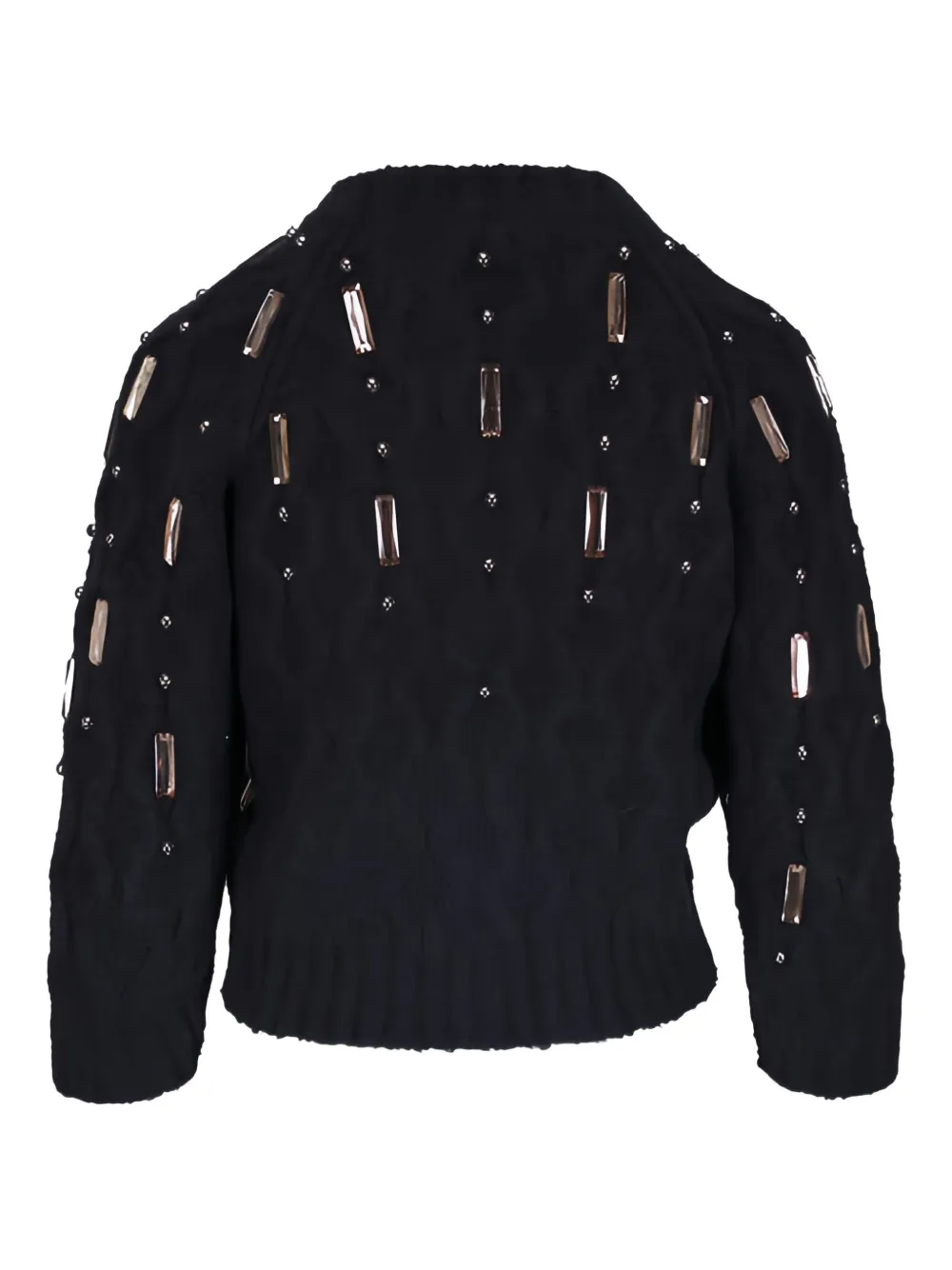 Dorothee Schumacher - Cozy Diamond Pure Black Cardigan