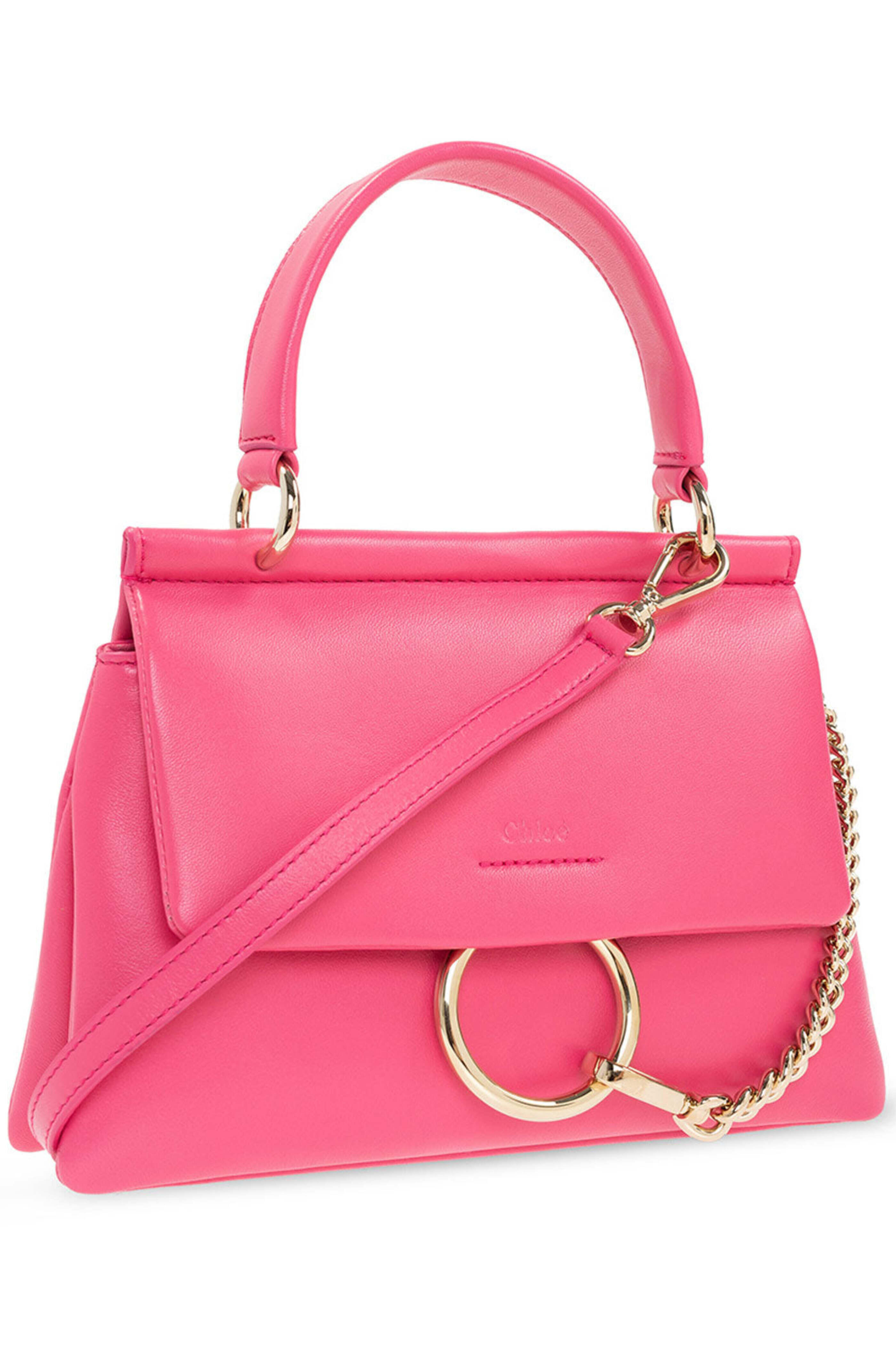 Chloé - Mini Faye Shoulder Bag in Hot Pink
