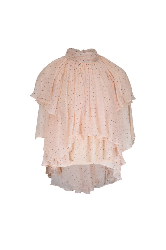 トップス Bonjour Diary HANDSMOCK BLOUSE Pintuck Blouse - Sprinkle Dots Multi | NYDJ