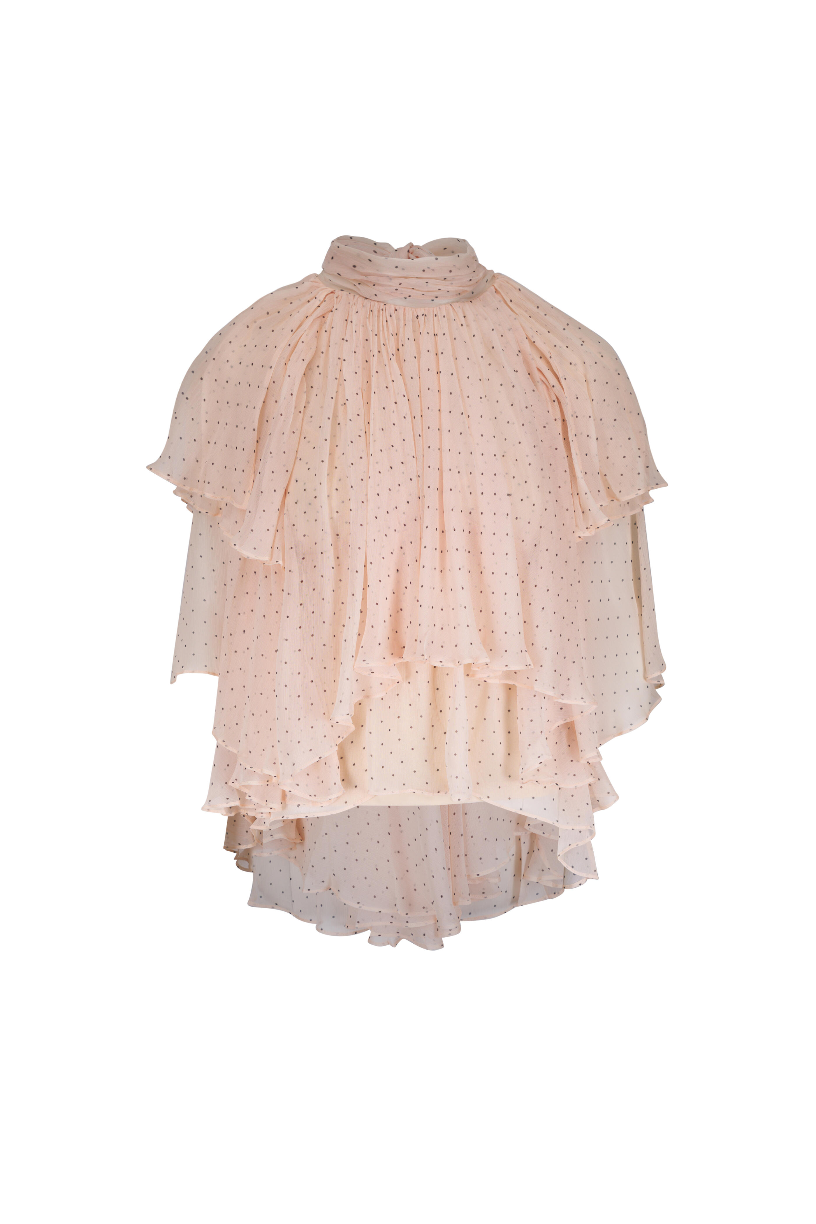 Zimmermann - Hypnotic Cascading Cream Blouse