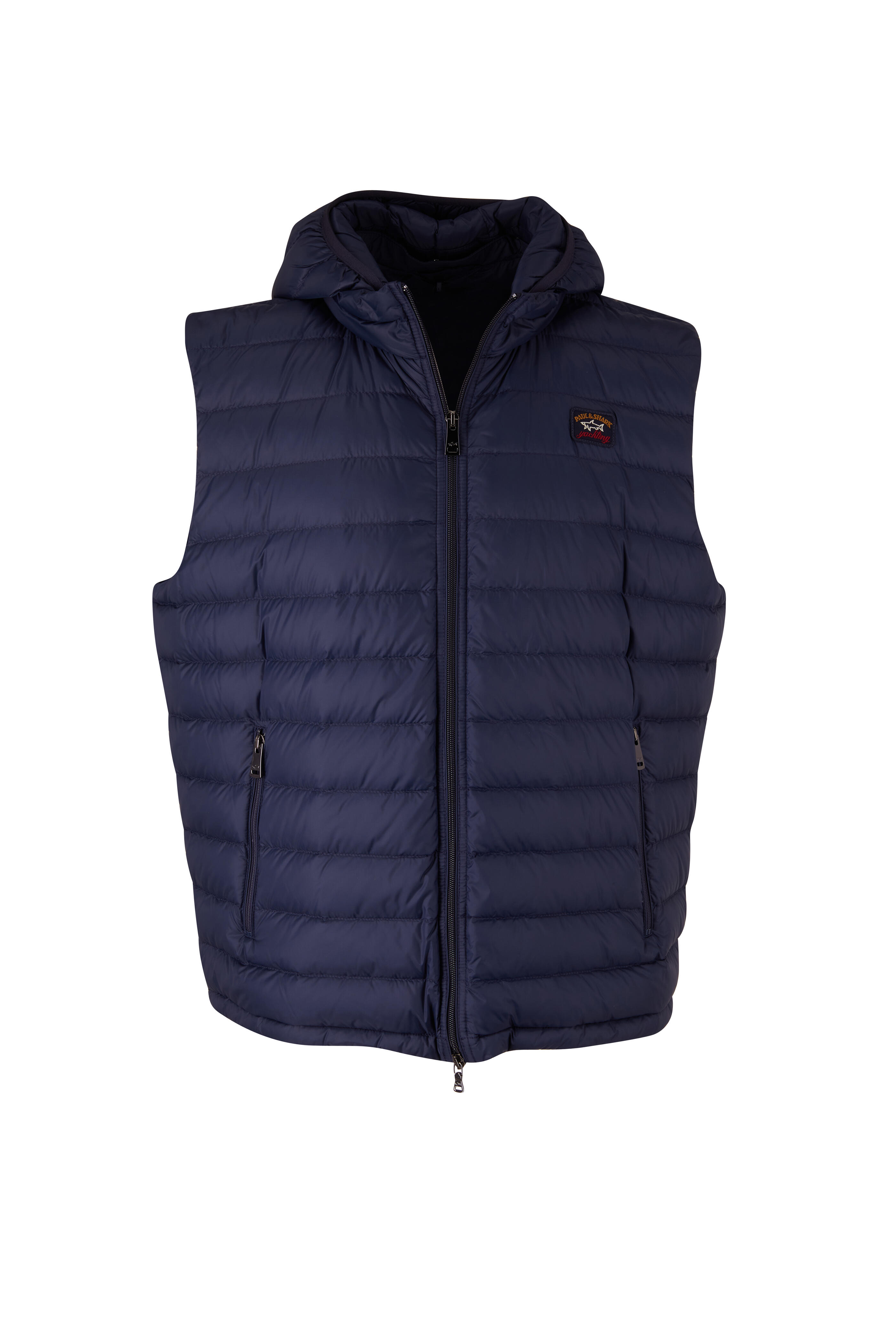 Paul & Shark - Navy Quilted Ultralight Down Vest