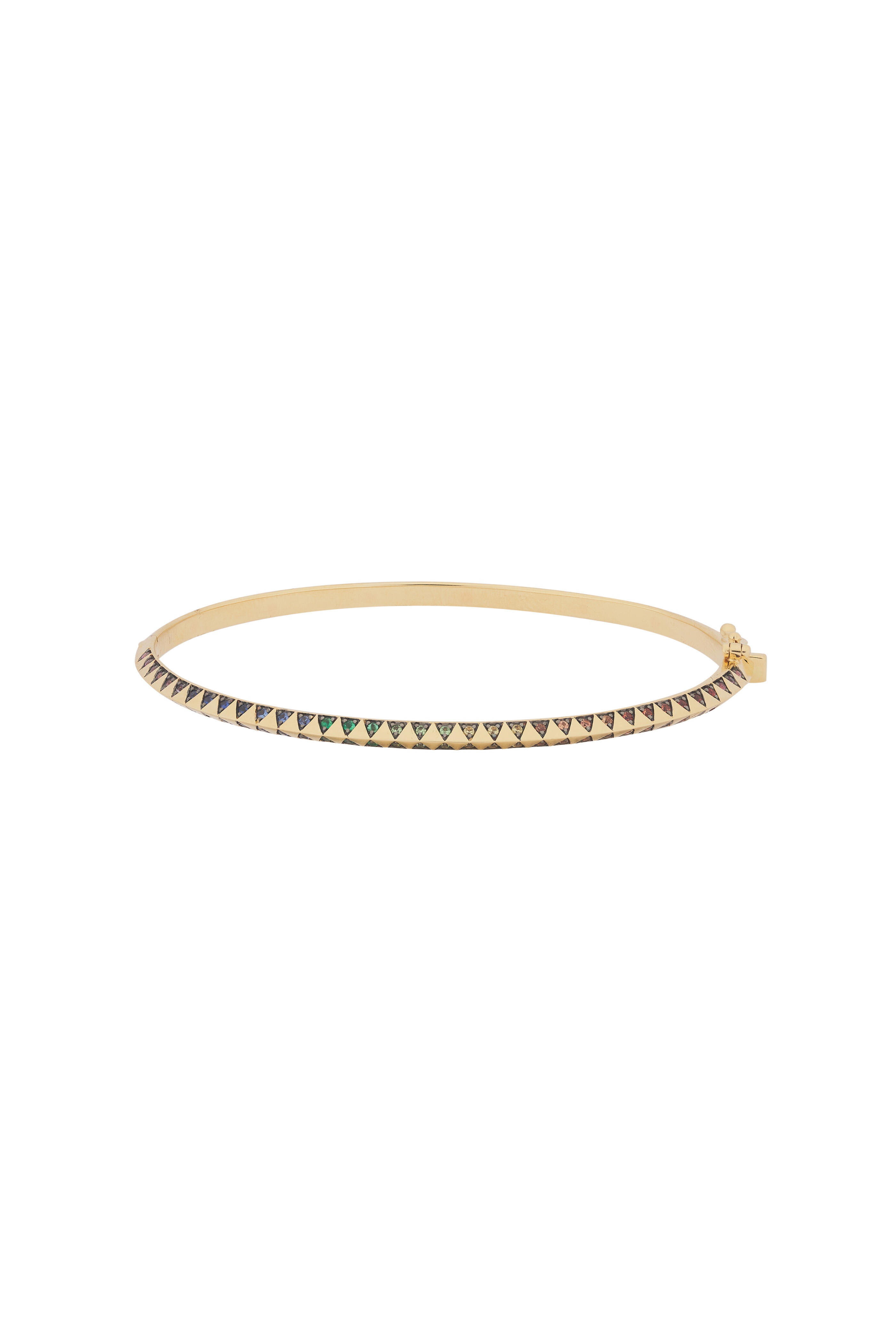 Harwell Godfrey - Skinny Rainbow Talisman Bangle Bracelet