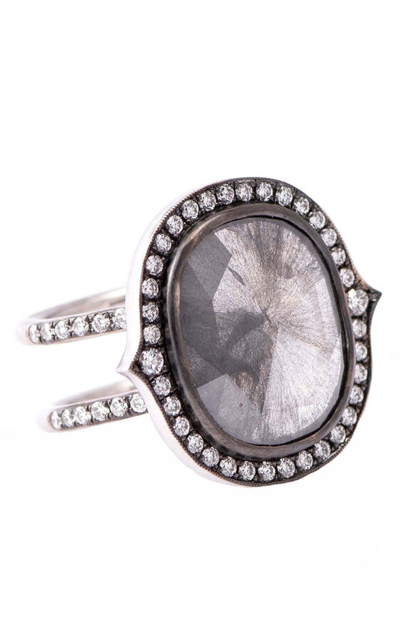 Sylva & Cie Cushion Diamond Ring - view 1