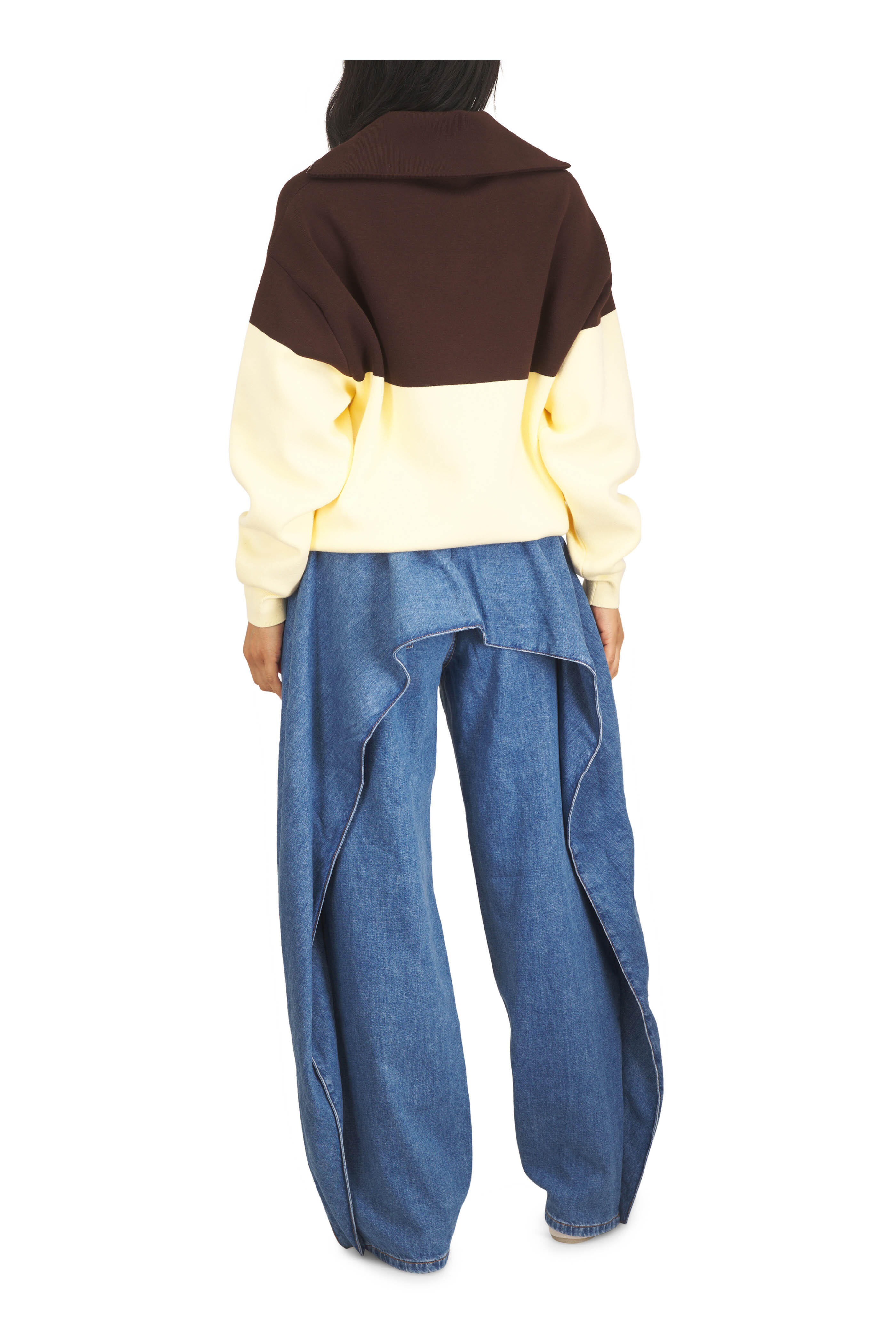 Loewe - Light Blue Flared Side & Back Relaxed Jean - view 4