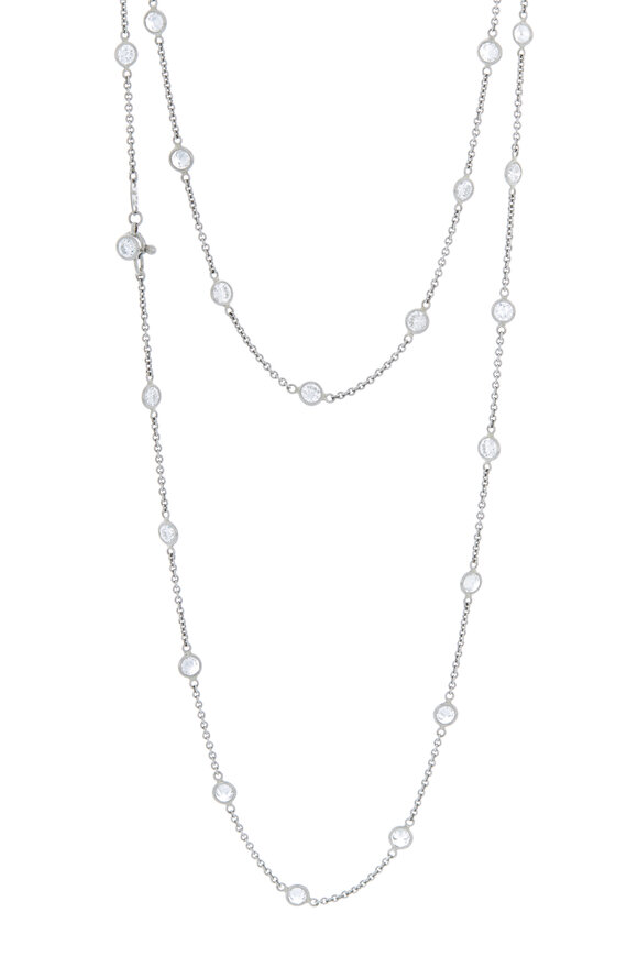 Oscar Heyman - Platinum White Diamond Chain