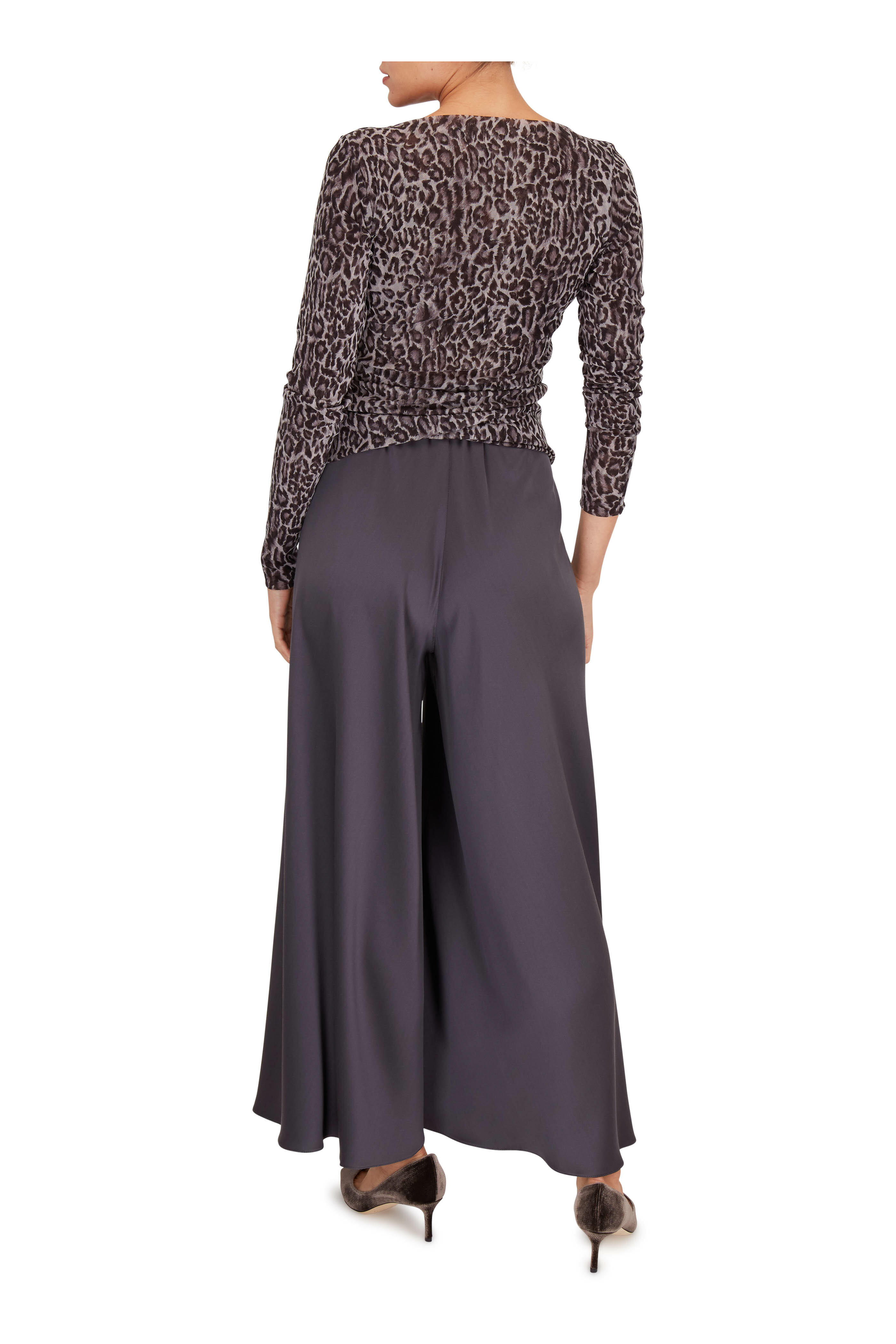 Jimmy Choo - Romy Dusk Velvet Lizard Print Pump, 60MM