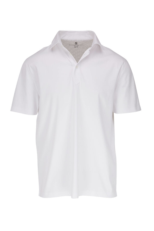 【関税＆送料込み】Brunello Cucinelli T-Shirts And Polos Wh Men's casual t-shirts & polo shirts | Brunello Cucinelli