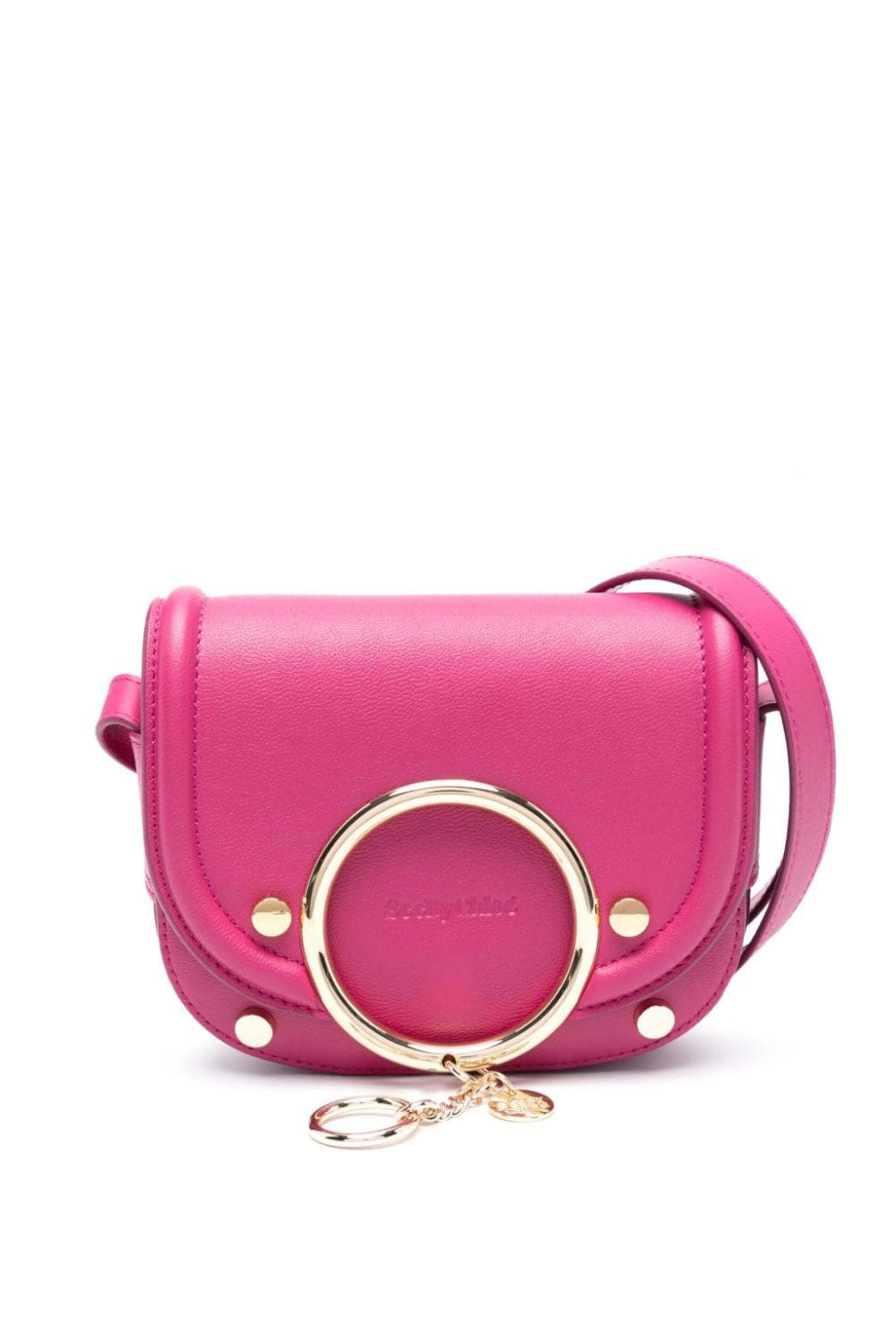See by Chloé - Mara Small Crossbody Bag in Magnetic Pink