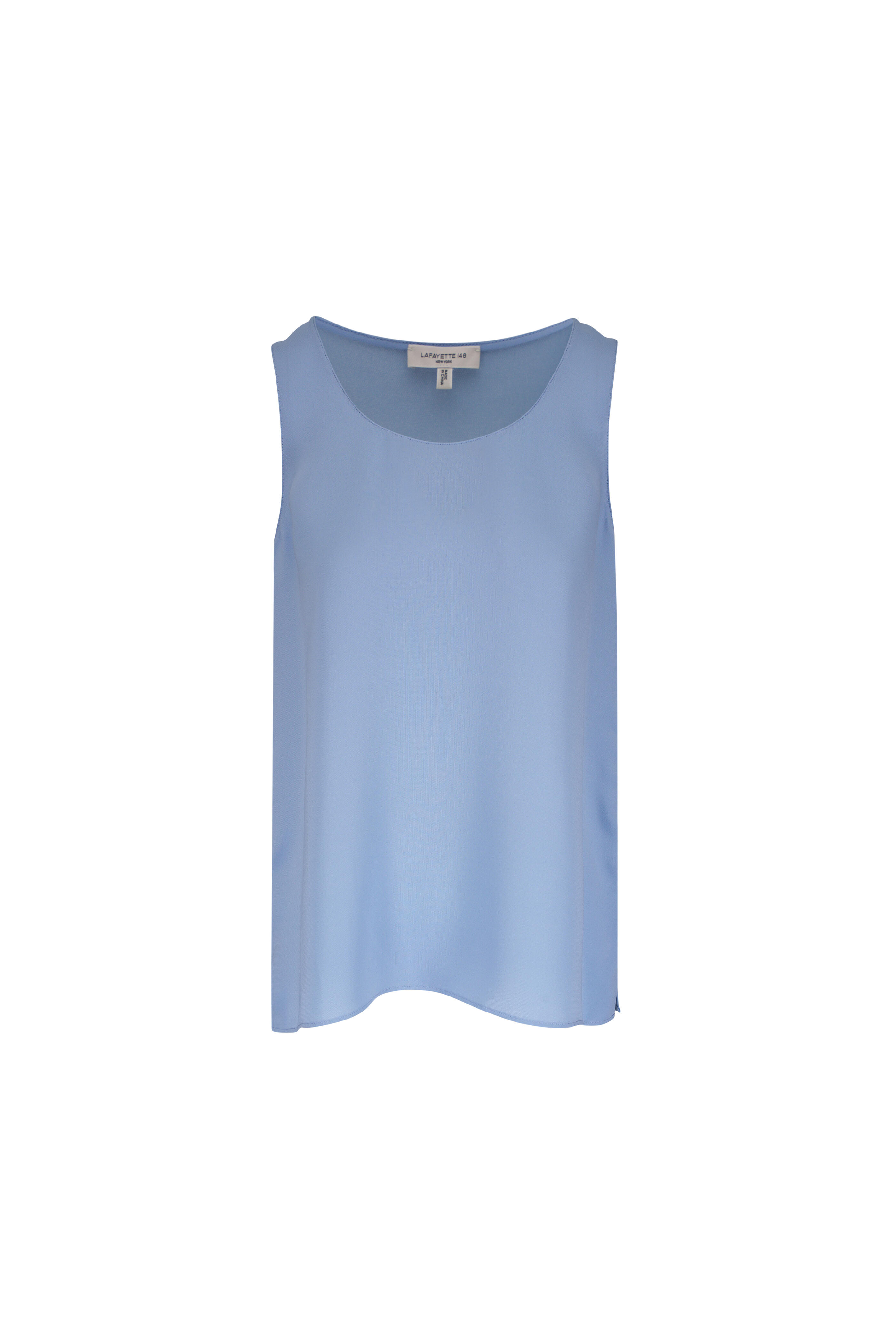 Lafayette 148 New York - Finnley Bluebell Silk Double Georgette Tank