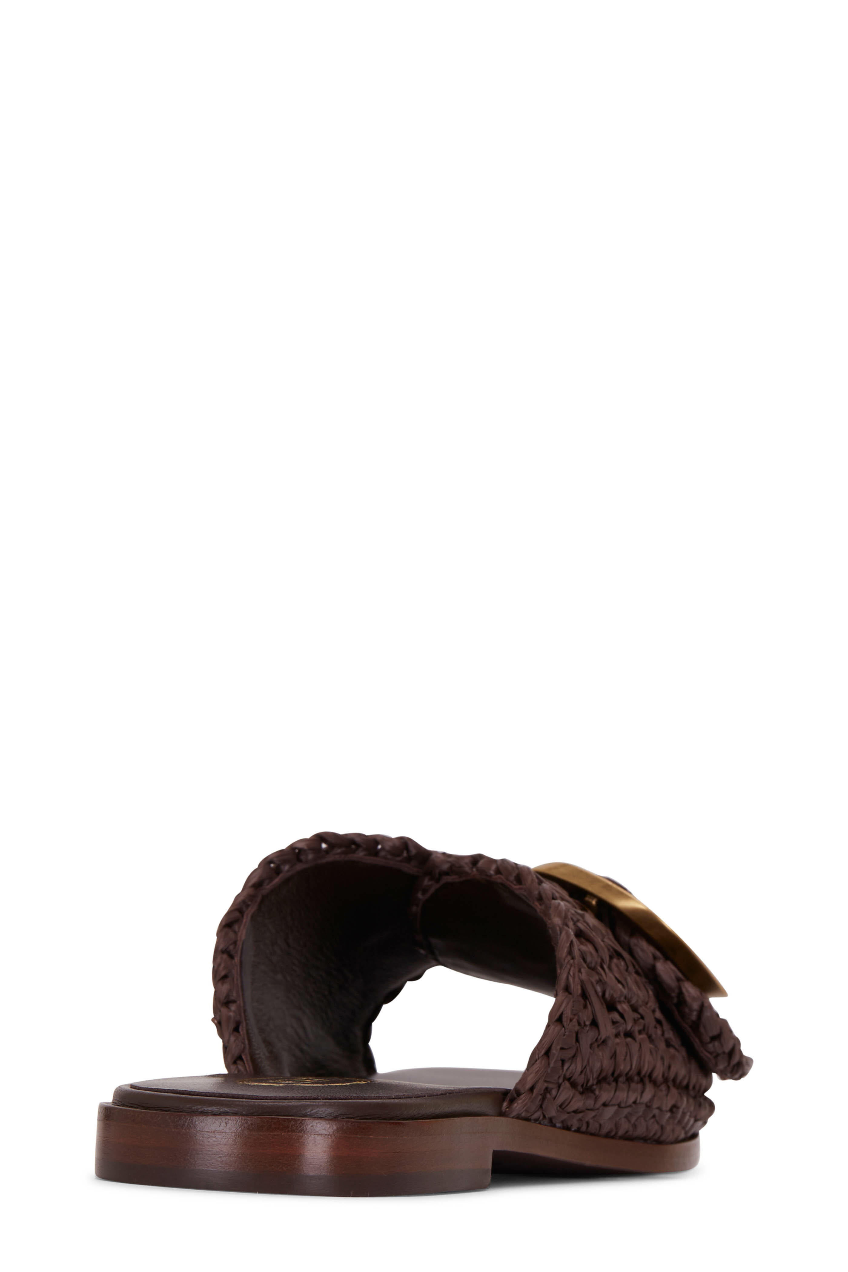 サンダル・ミュール TODS Flat Sandals TOD'S☆SANDALS☆ラフィア＆レザーサンダル☆レディース☆送料込