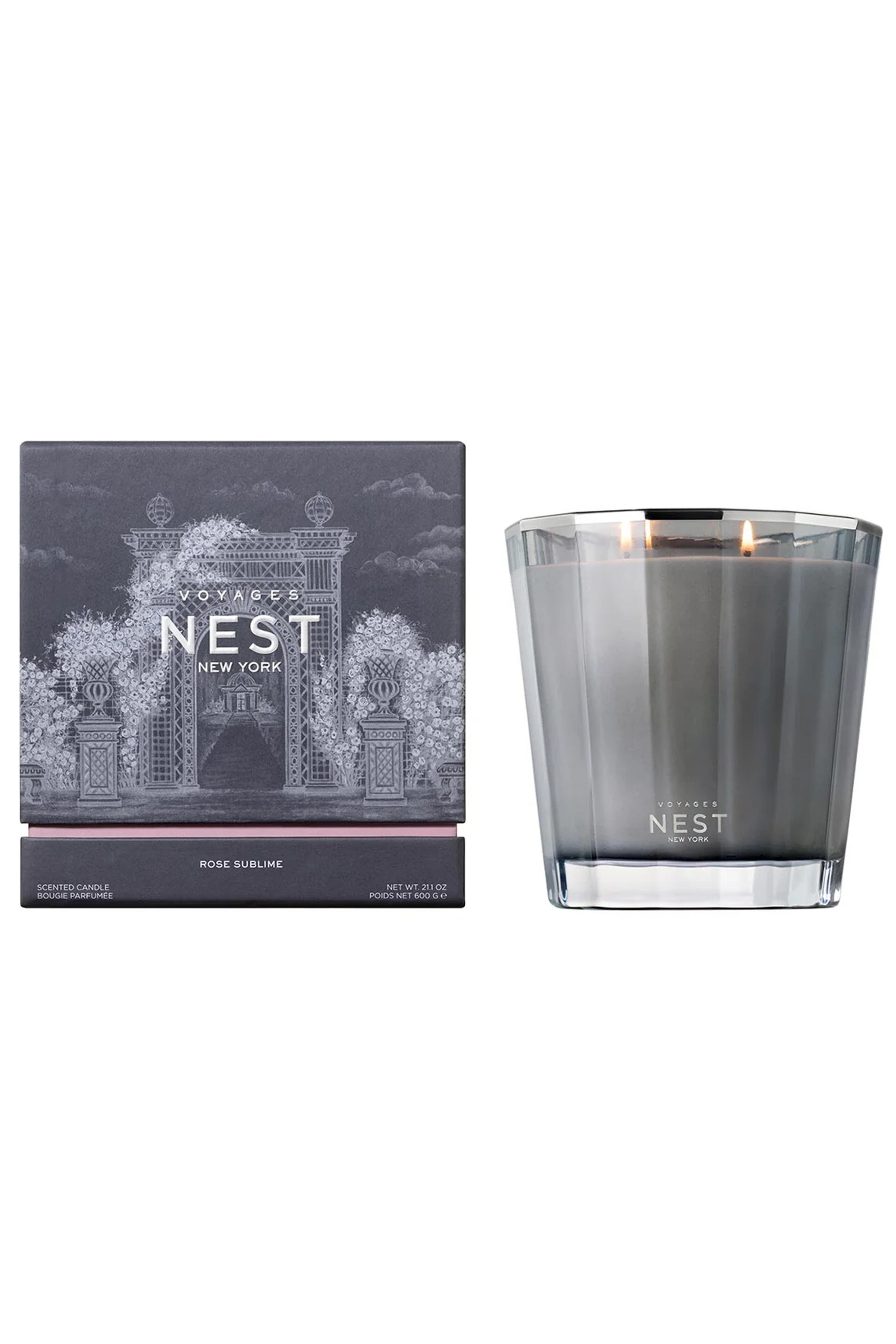 Nest Fragrances - Voyages Rose Sublime 2-Wick Candle