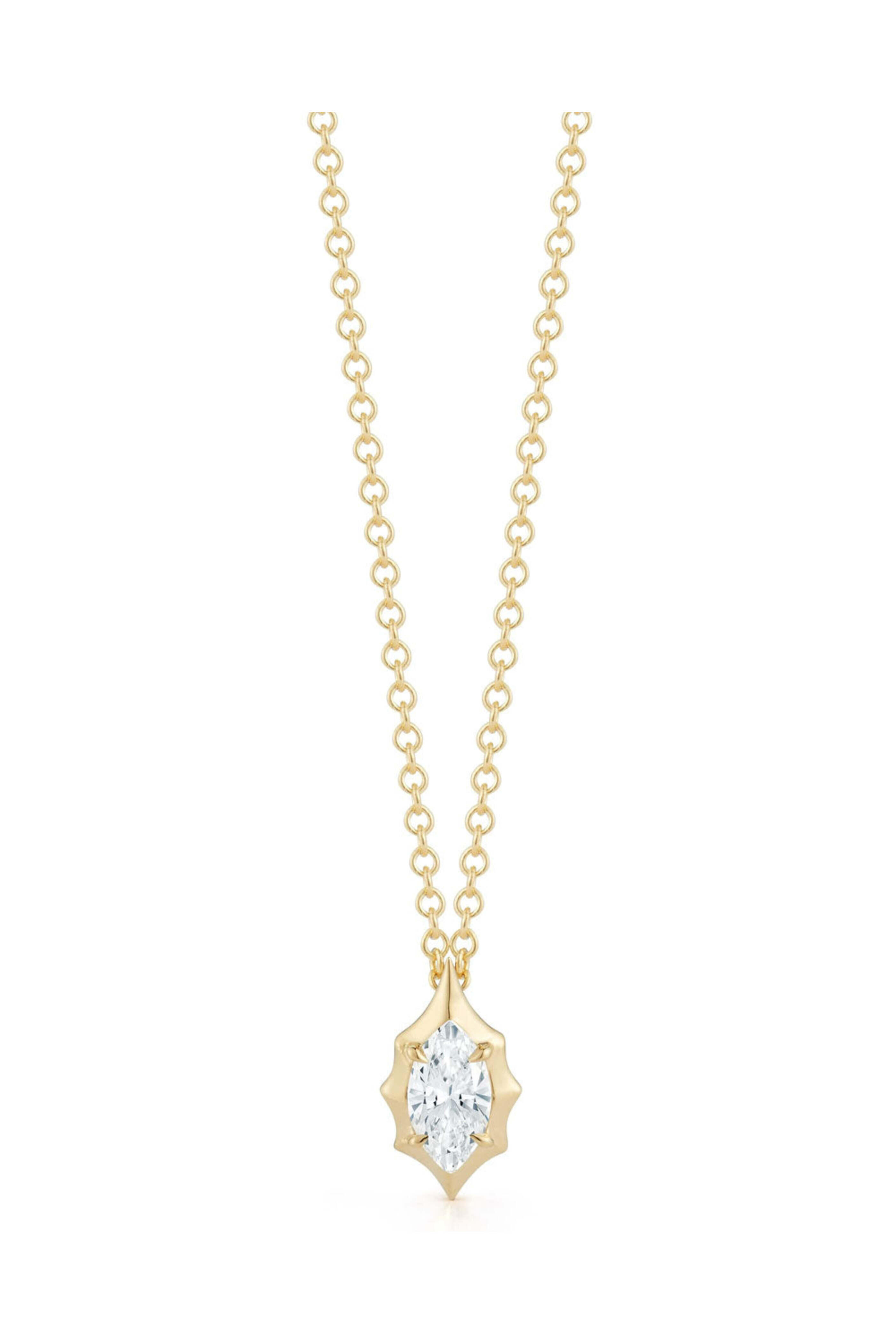 Jade Trau - Marquis Diamond Maverick Pendant
