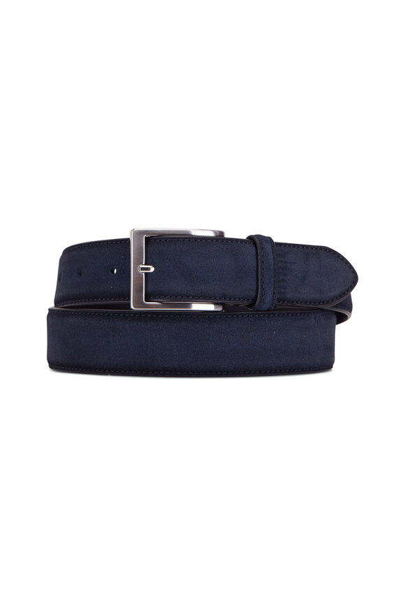 To Boot New York - Aero Navy Suede Belt