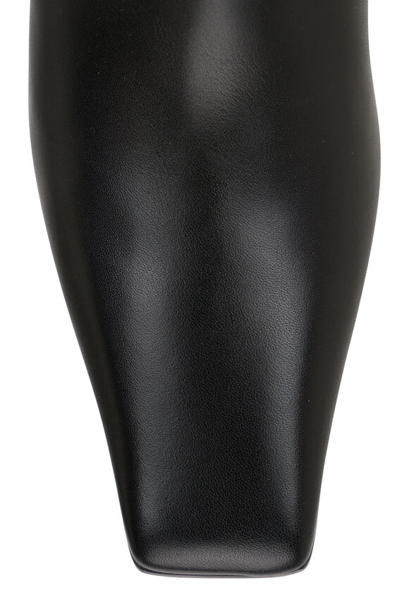 Khaite - Marfa Black Leather Over-The-Knee Boot