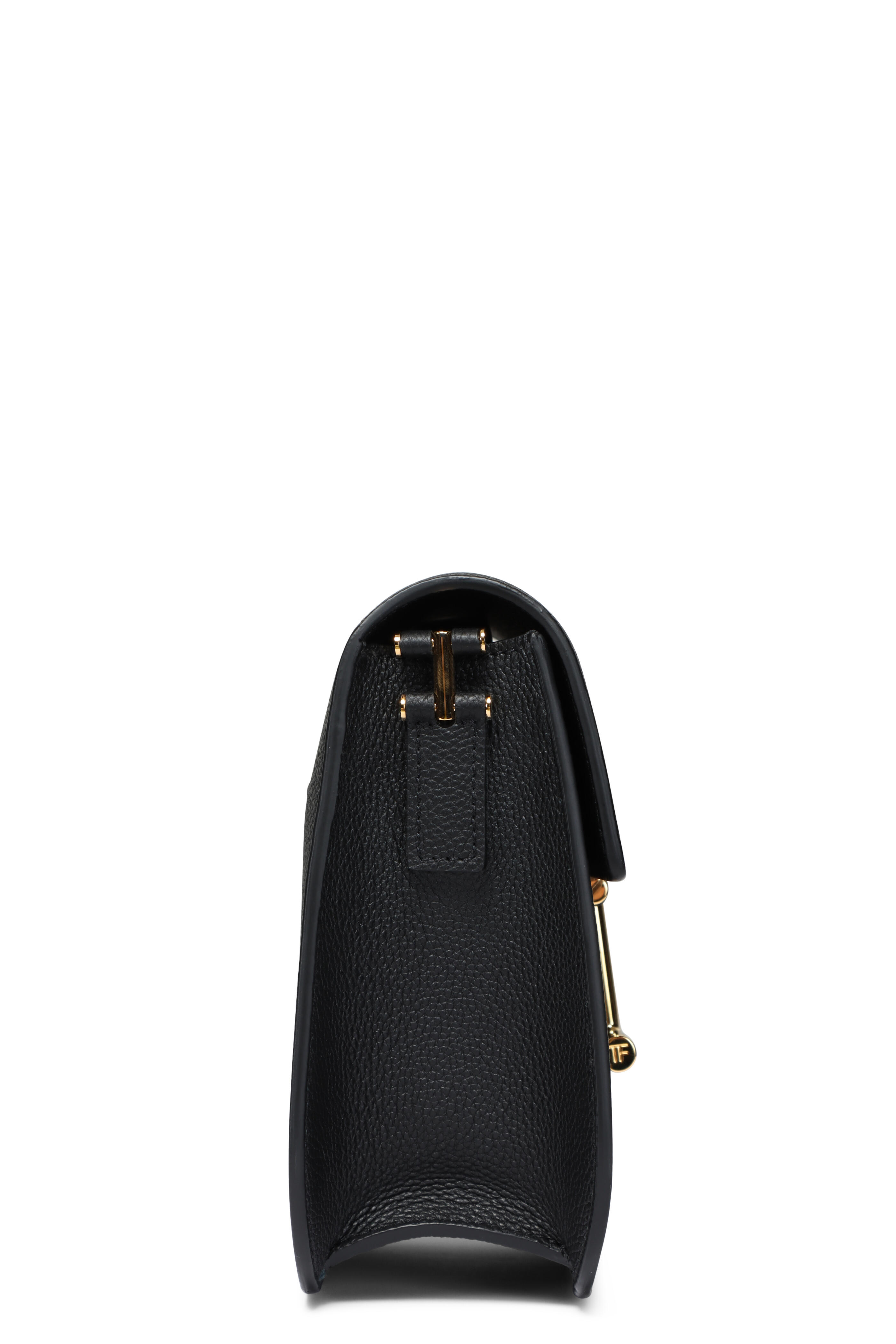 Tom Ford - Mini Tara Black Grained Leather Crossbody