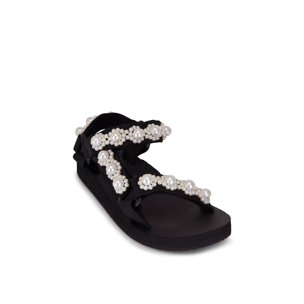 Arizona Love - Trekky Pearls Black & White Sandal display picture 1