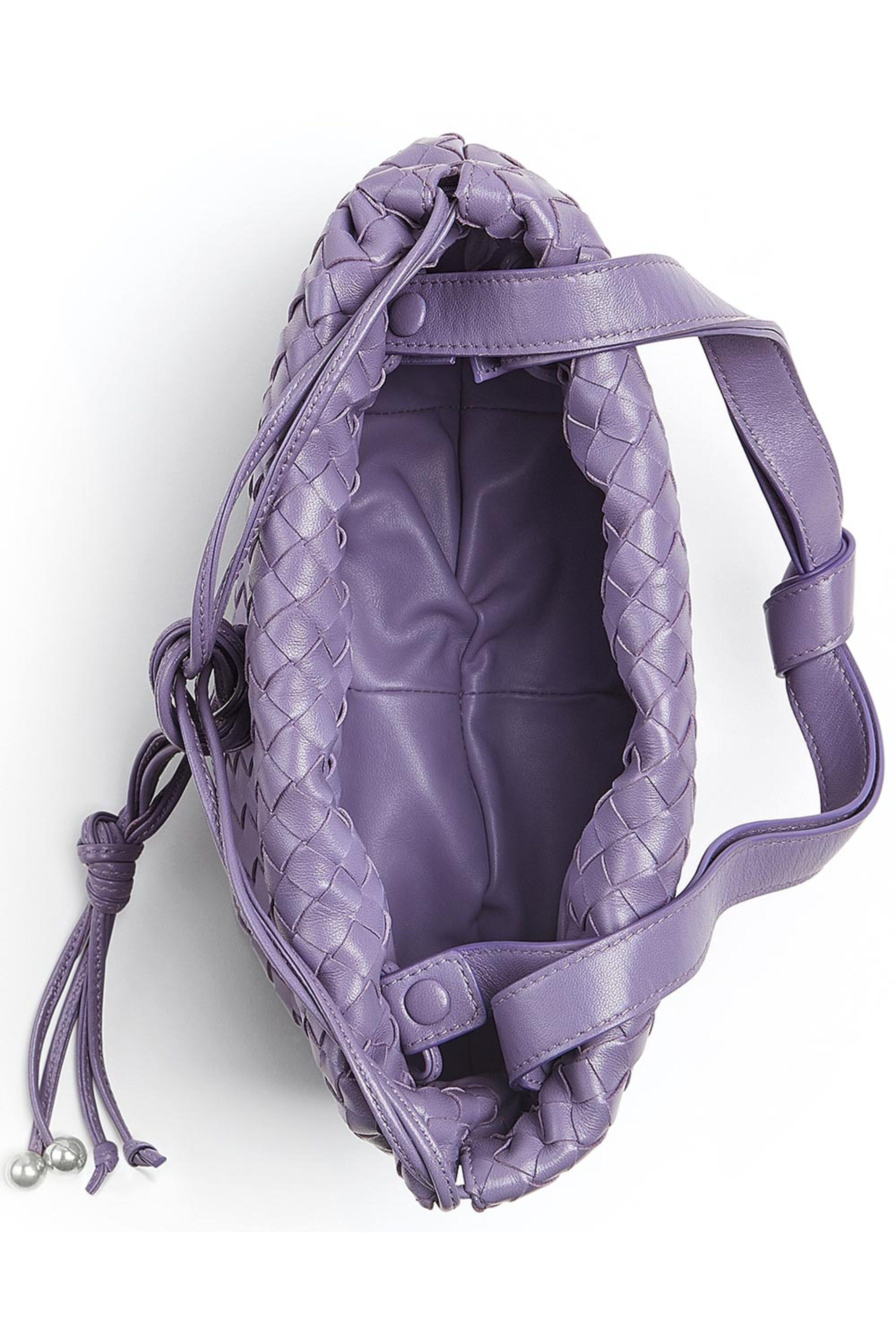 Bottega Veneta - Lavender Woven The Small Bulb Bag