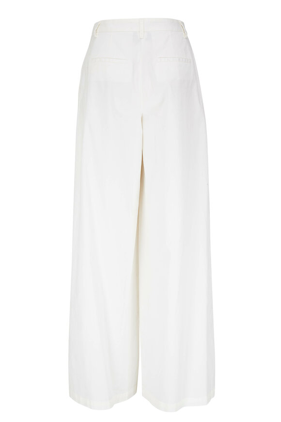 Nili Lotan - Dillion White Cotton Pant