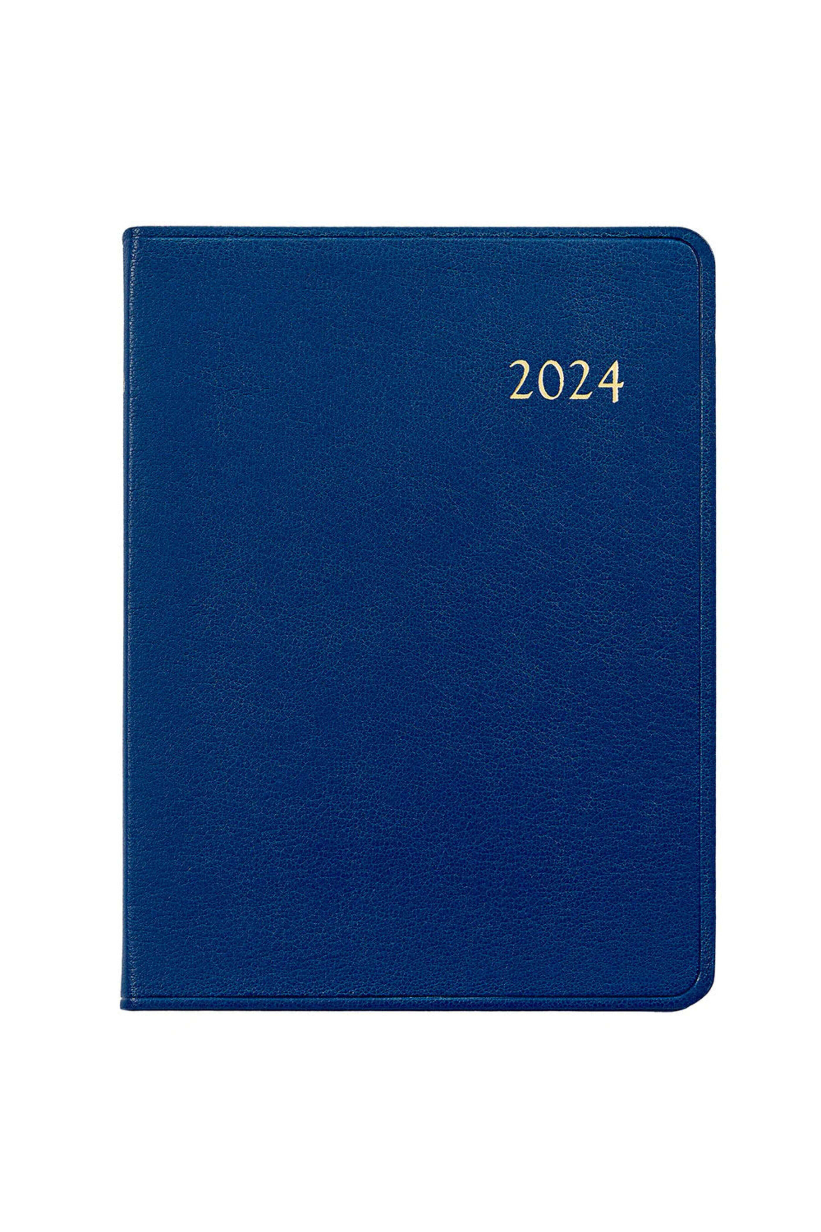 Graphic Image - 2024 Desk Diary in Royal Blue