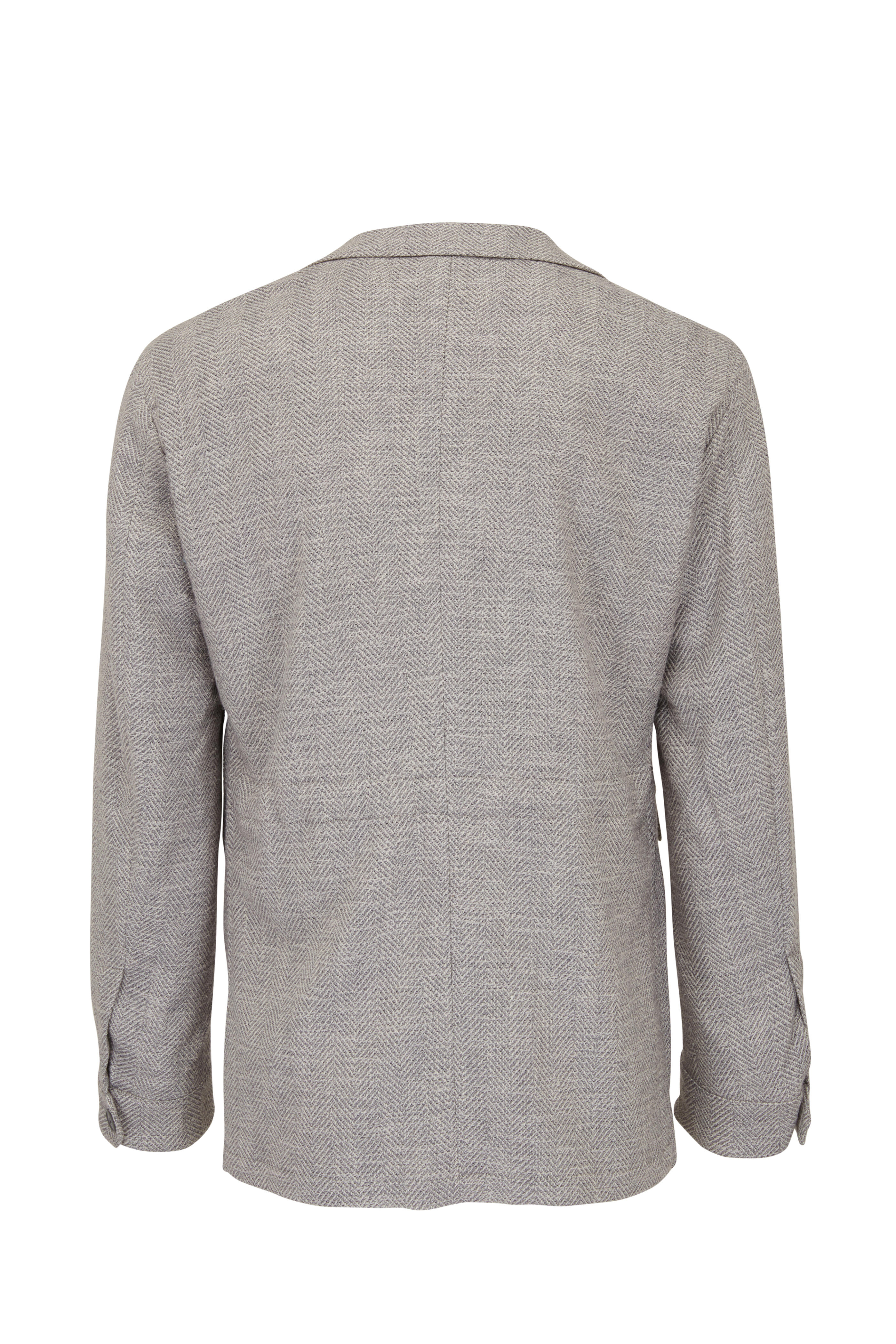 Atelier Munro - Light Gray Bone Safari Jacket | Mitchell Stores